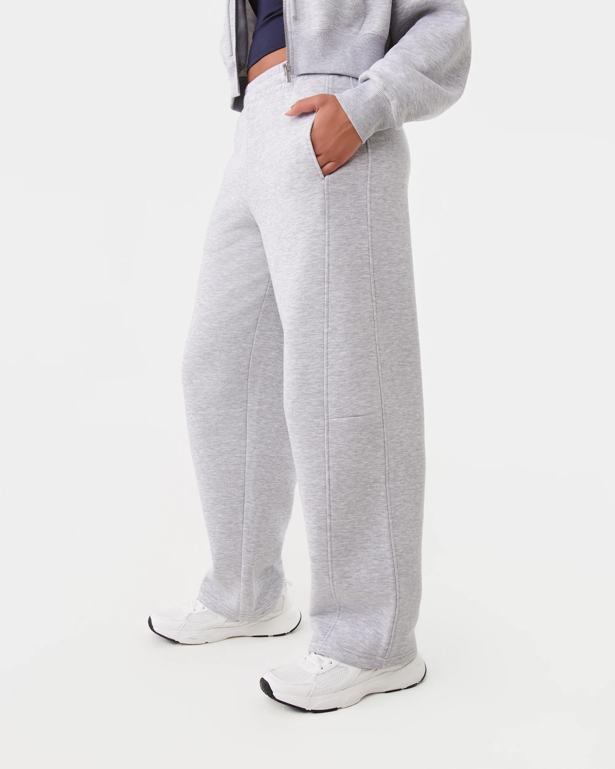 1 Youth Baggy Barrel Trackpants Slvr Marle, 1 of 8