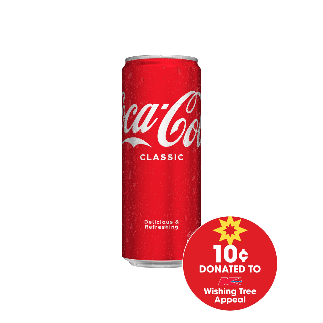 1 Coca-Cola Classic Soft Drink Can 250ml, 1 of 3