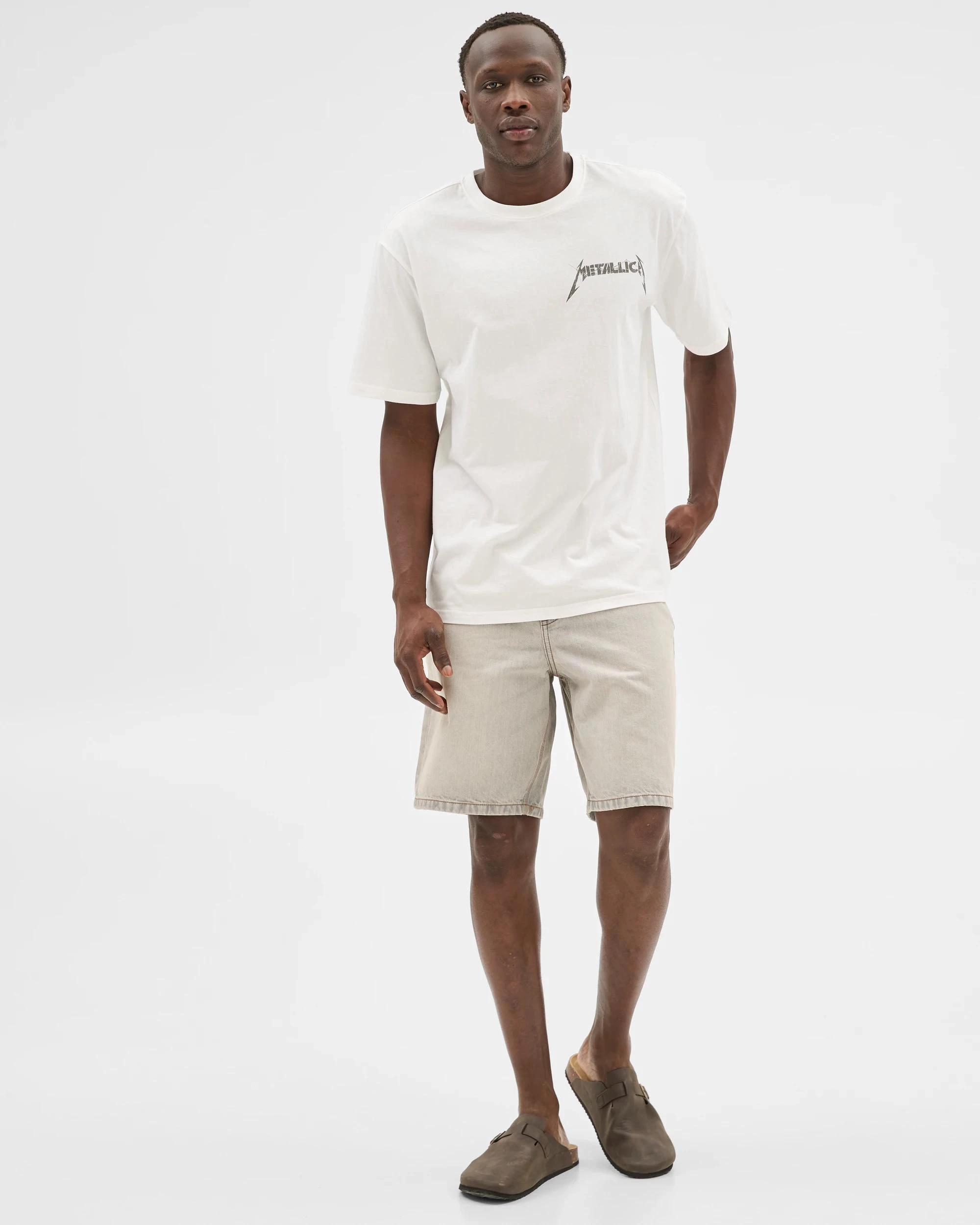 2 Licensed Metallica T-Shirt WHITE, 2 of 5