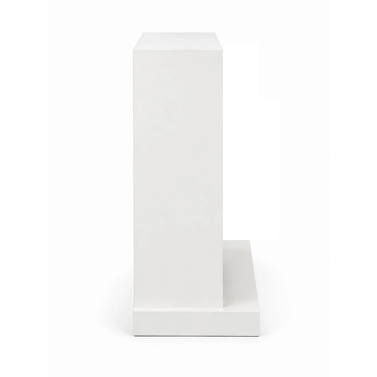 8 Moda Living Nilla Hearth Pure White Mantel Electric Fireplace Suite - White, 8 of 10