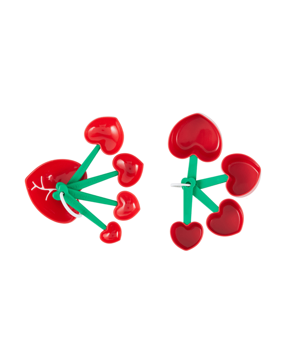 Cherry Measuring Spoons and Cups