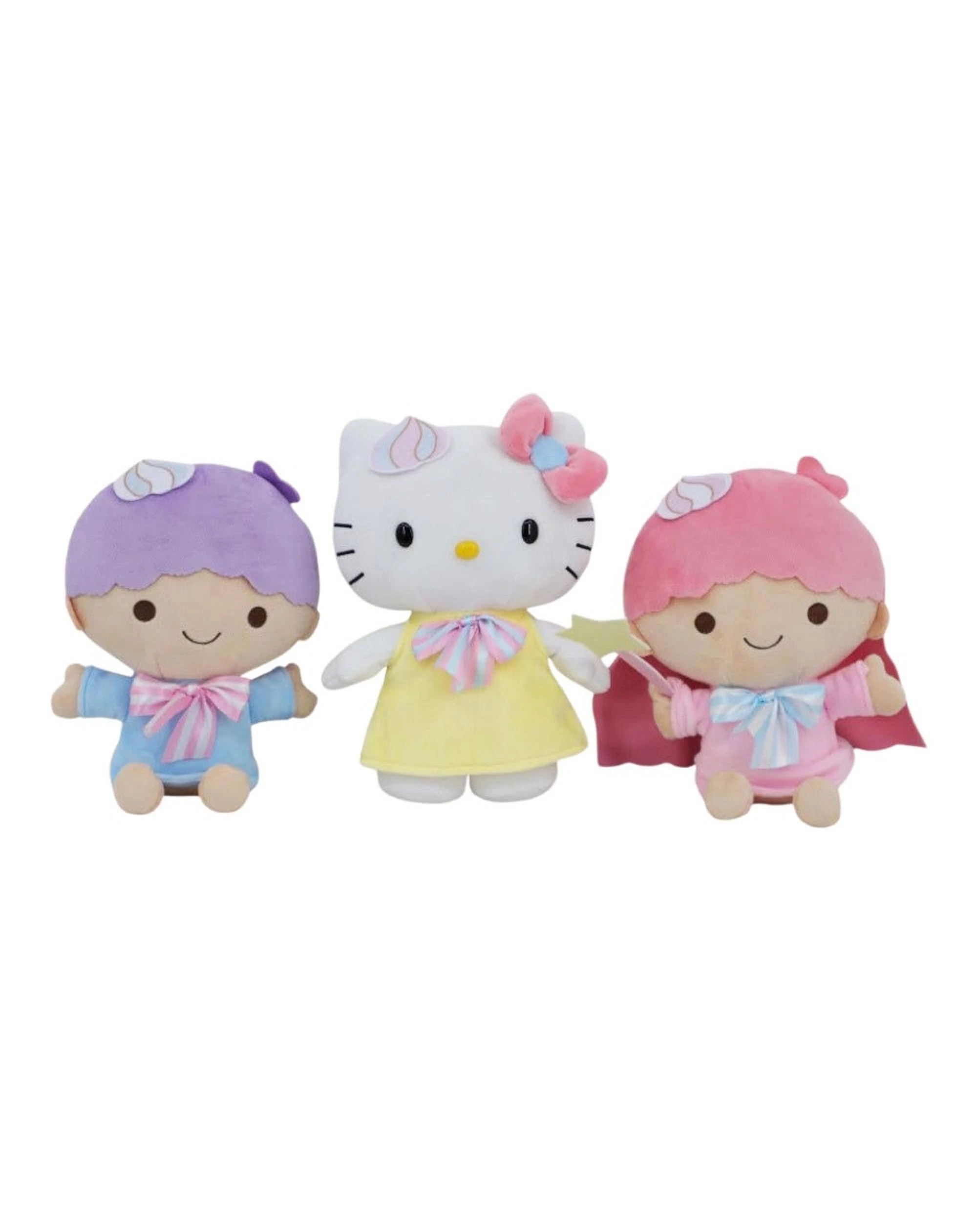 2 Sanrio Hello Kitty and Friends Hello Kitty and Little Twin Stars 10 inch Plush 3 Pack, 2 of 5