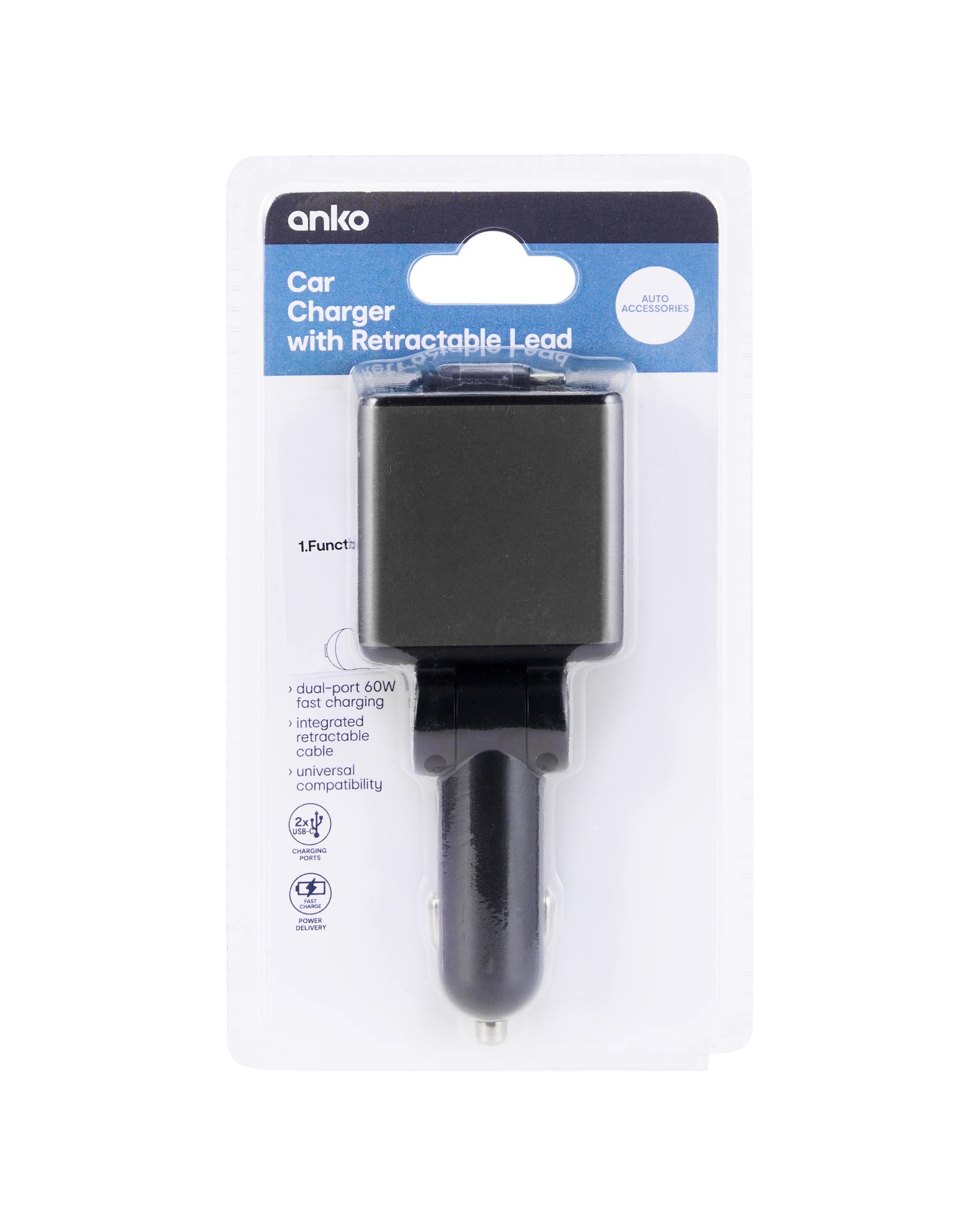 6 Car Charger with Inbuilt Lead, 6 of 6