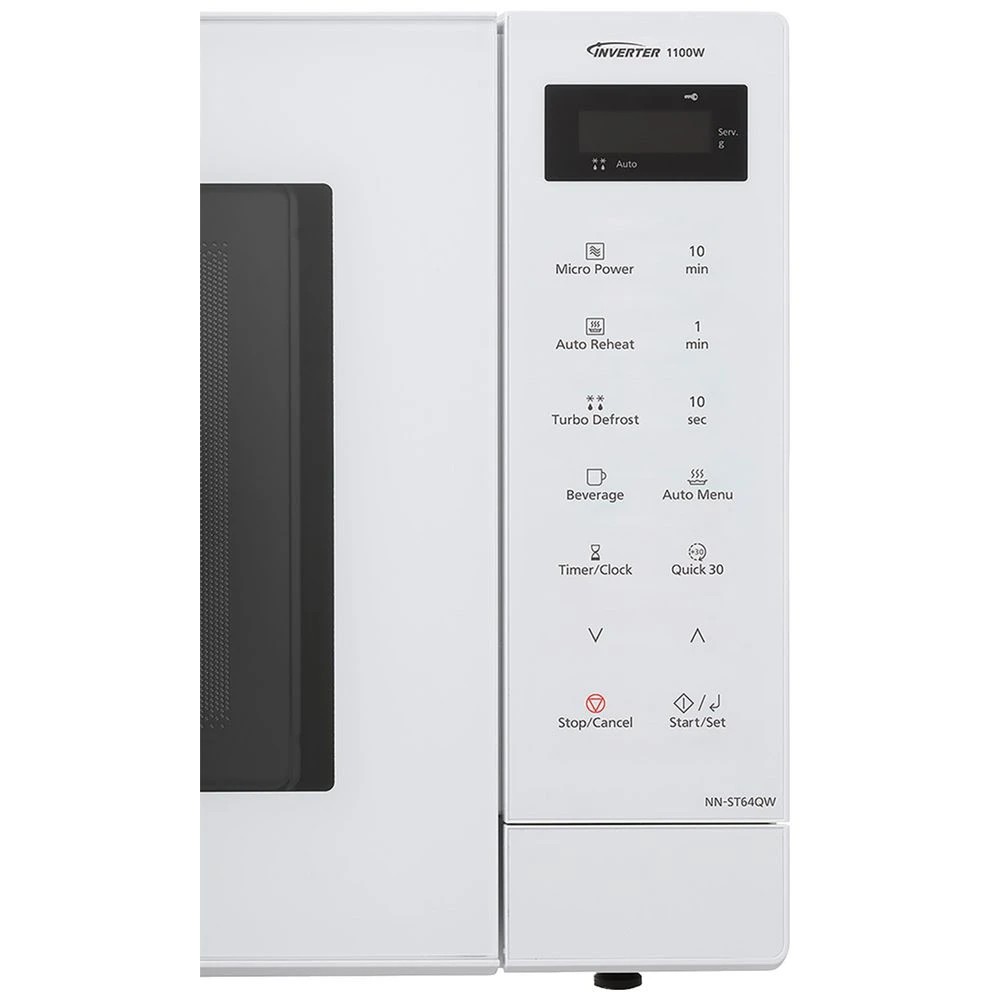 4 Panasonic 32L Inverter Microwave White, 4 of 6