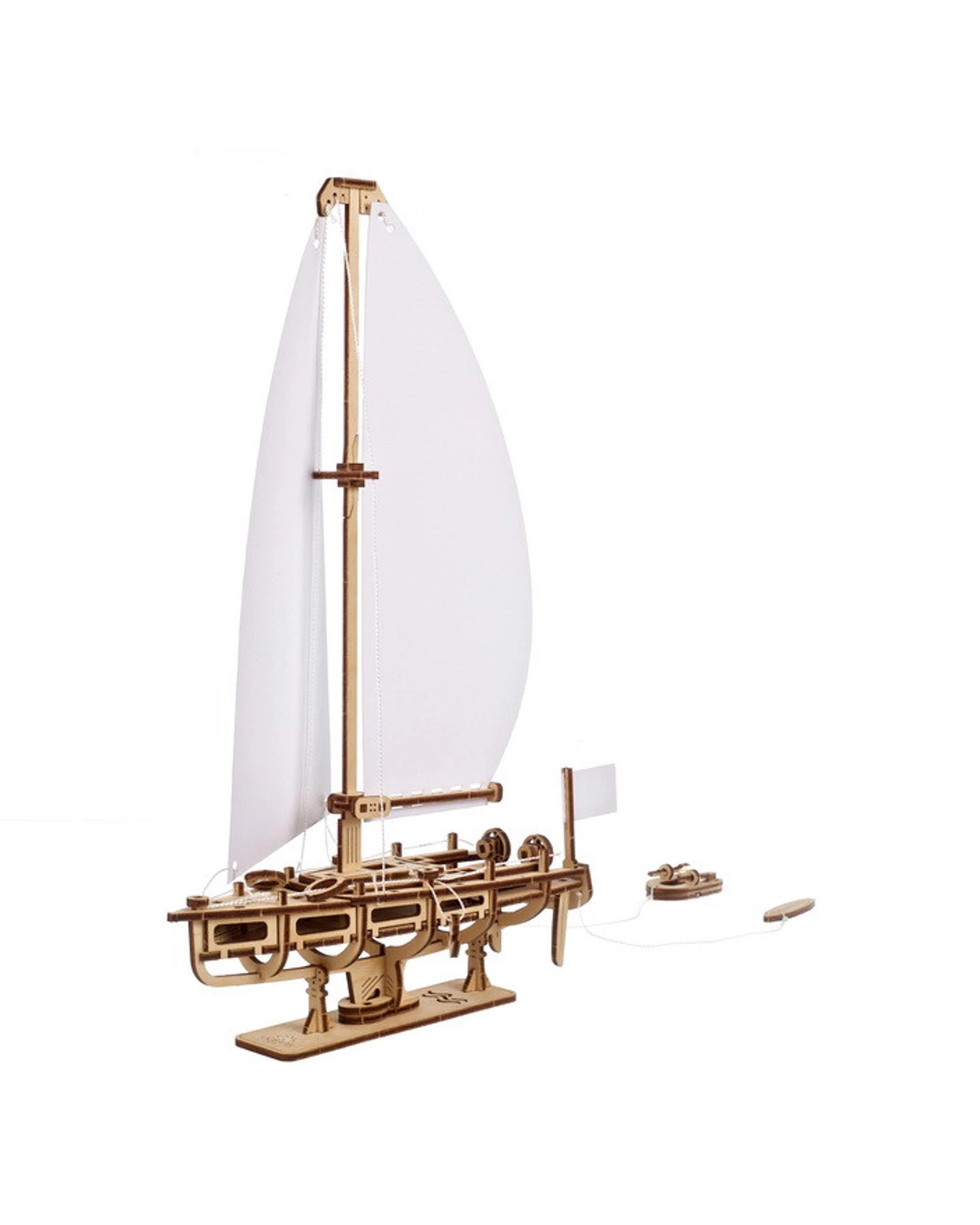 6 UGears Ocean Beauty Yacht Model Kit, 6 of 9