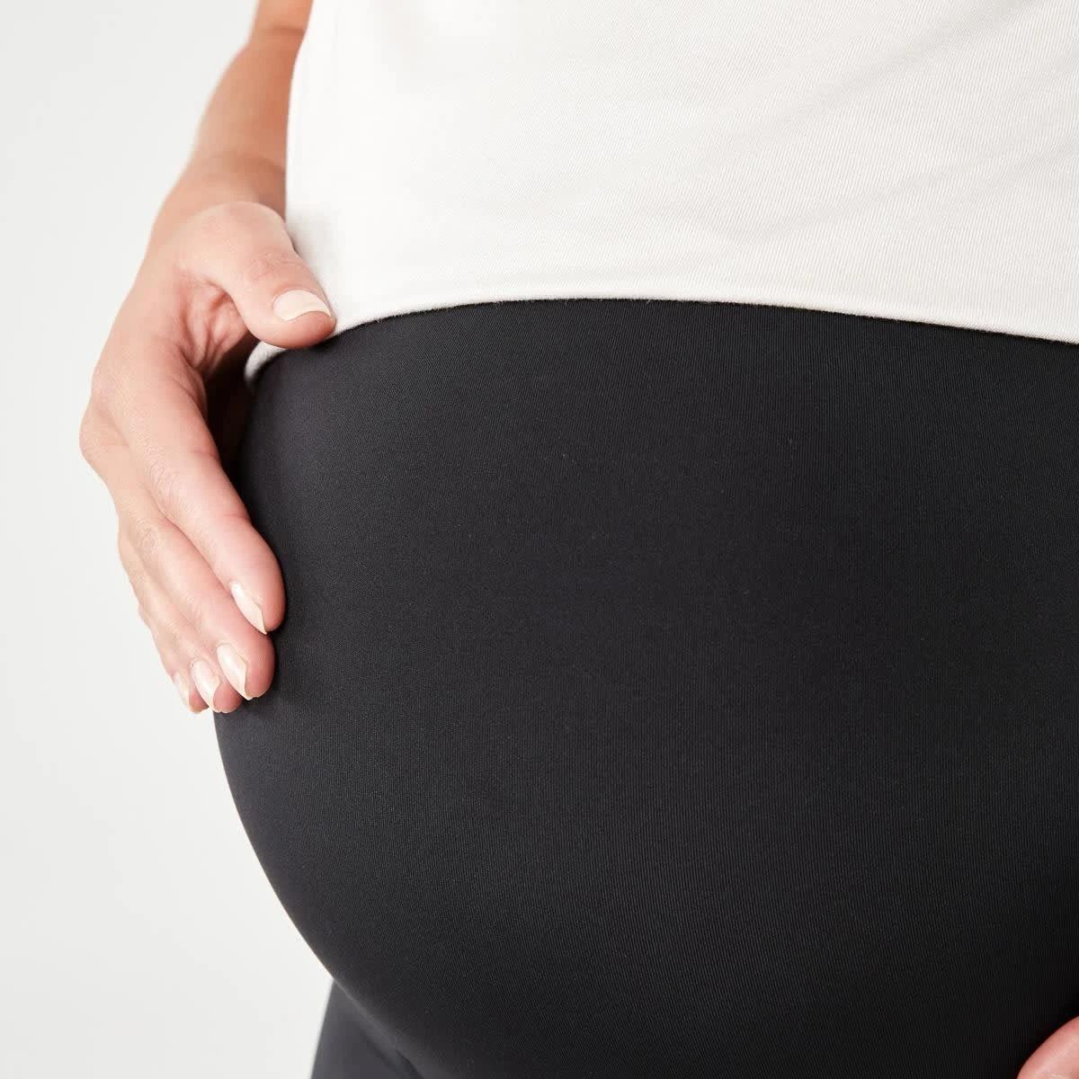 4 Maternity Active Bike Shorts Black, 4 of 6