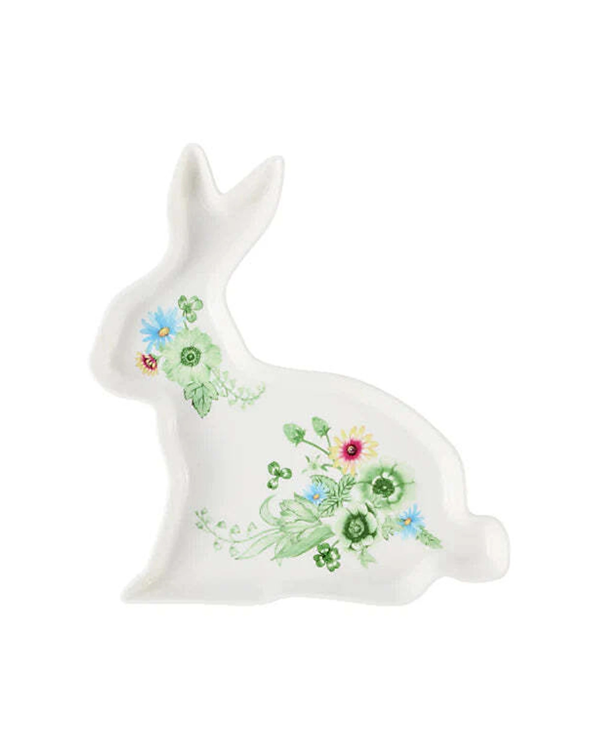 1 Maxwell & Williams Clover & Cottontail Porcelain Bunny Dish - White, 1 of 3