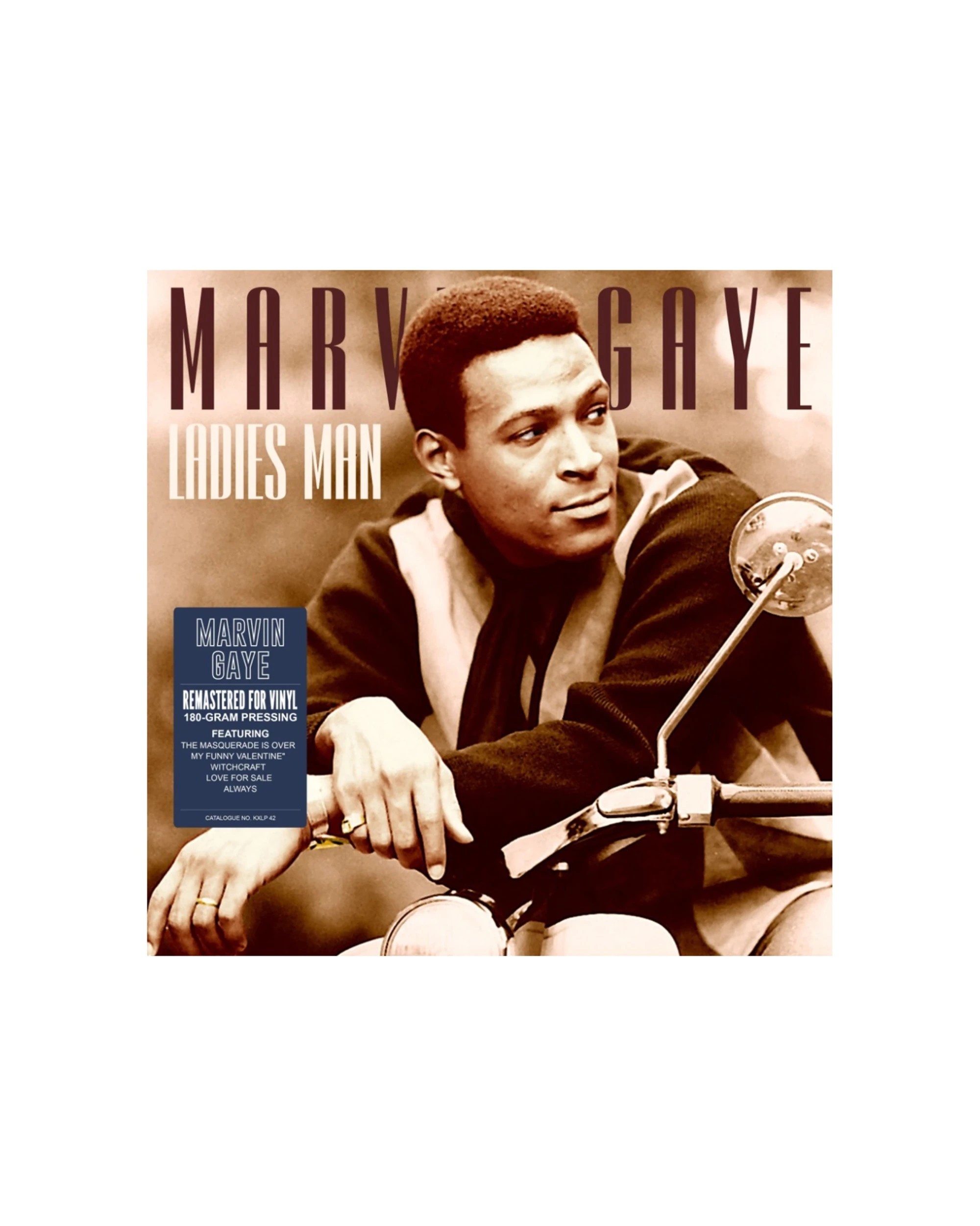 1 KARREX Ladies Man 12 Inch LP Vinyl Record Marvin Gaye Premium Album Remastered Sound - Brown, 1 of 1