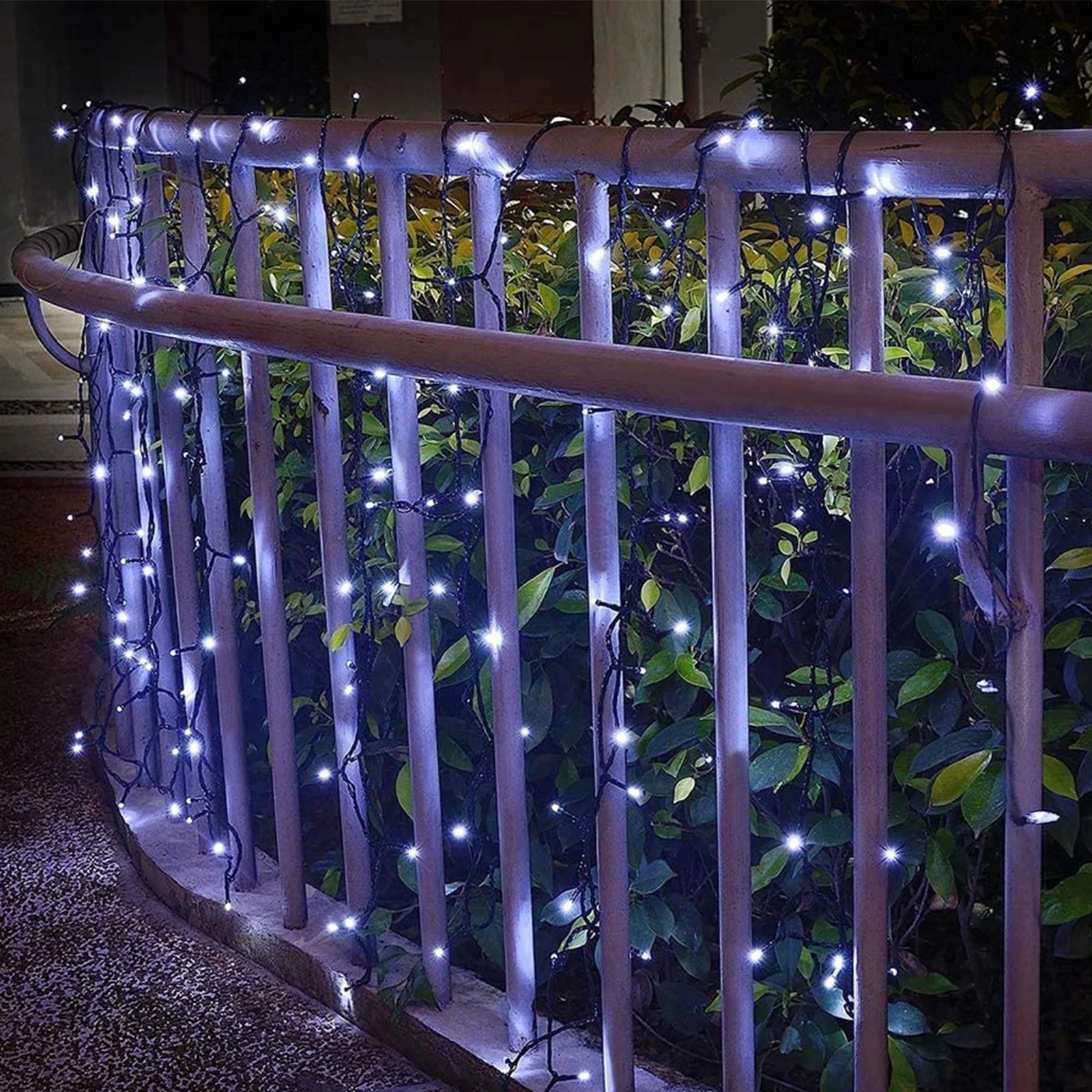 4 Milano Décor Outdoor LED Plug In Fairy Lights 200 Lights - White, 4 of 10