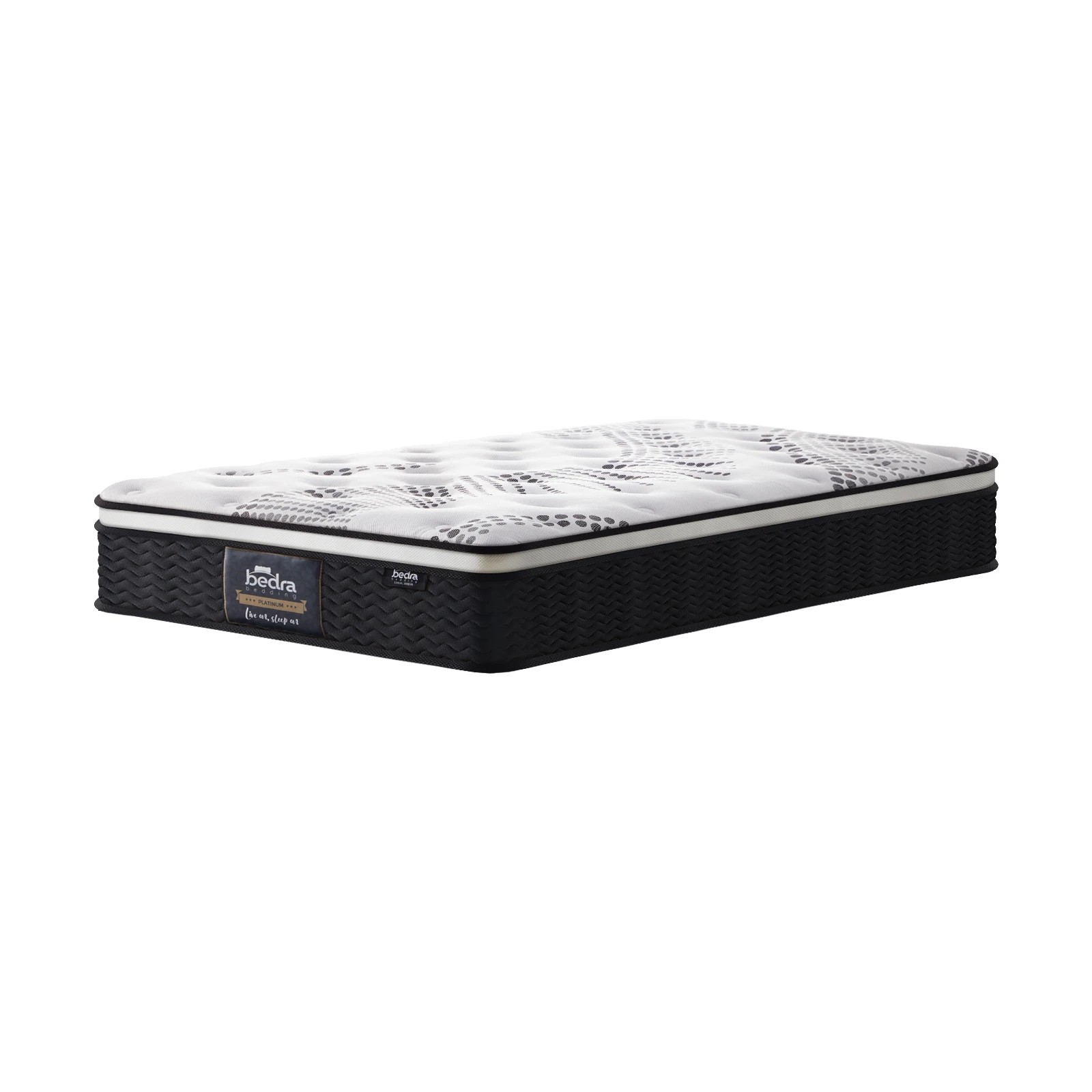 1 Bedra Bedding Single Mattress Cool Gel Foam Euro Top Bed 22cm
 - Multi, 1 of 7