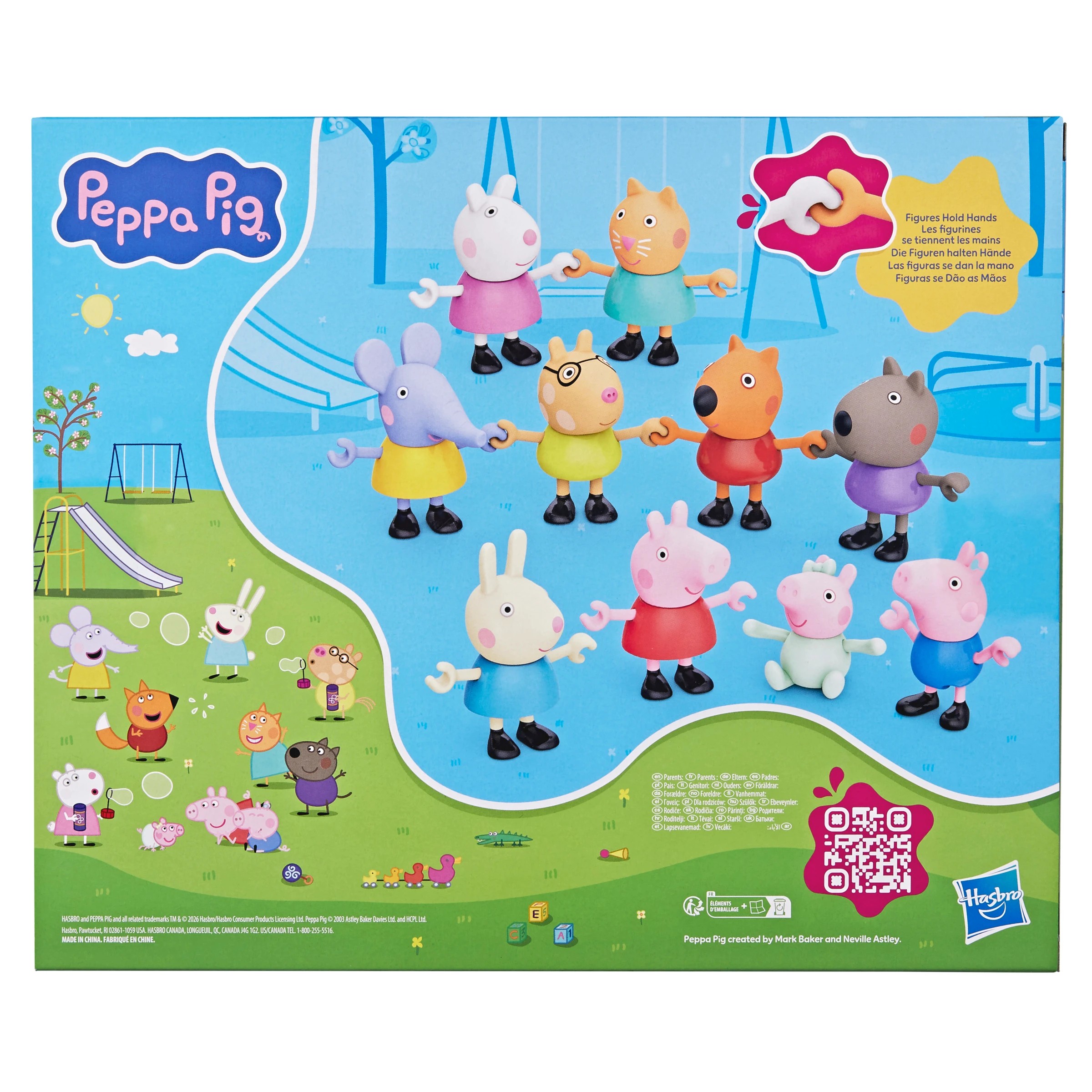 2 10 Pack Peppa Pig Friends and Family Figures, 2 of 3