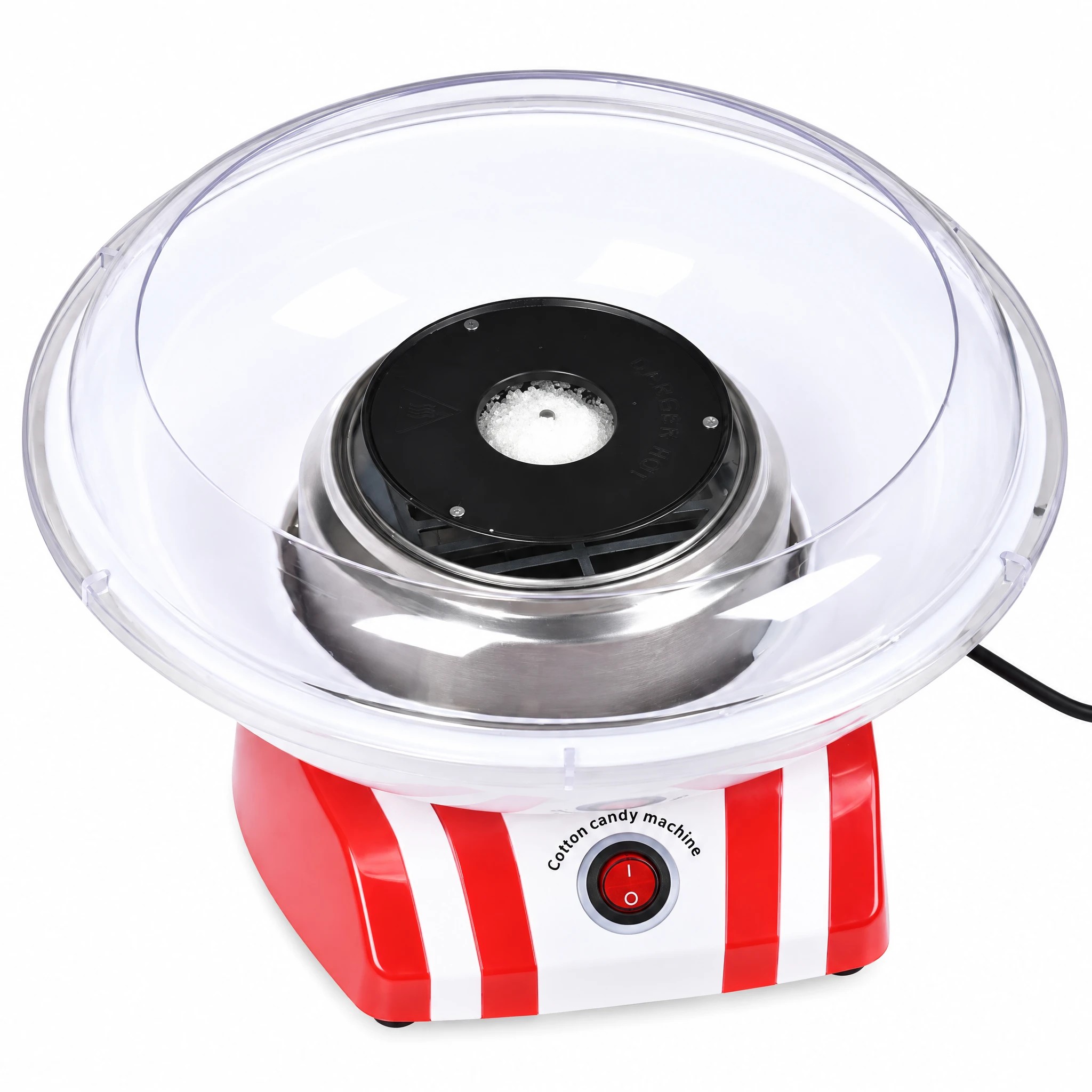 Yopower Cotton Candy Machine with Sugar Scoop and Sticks for Home ...