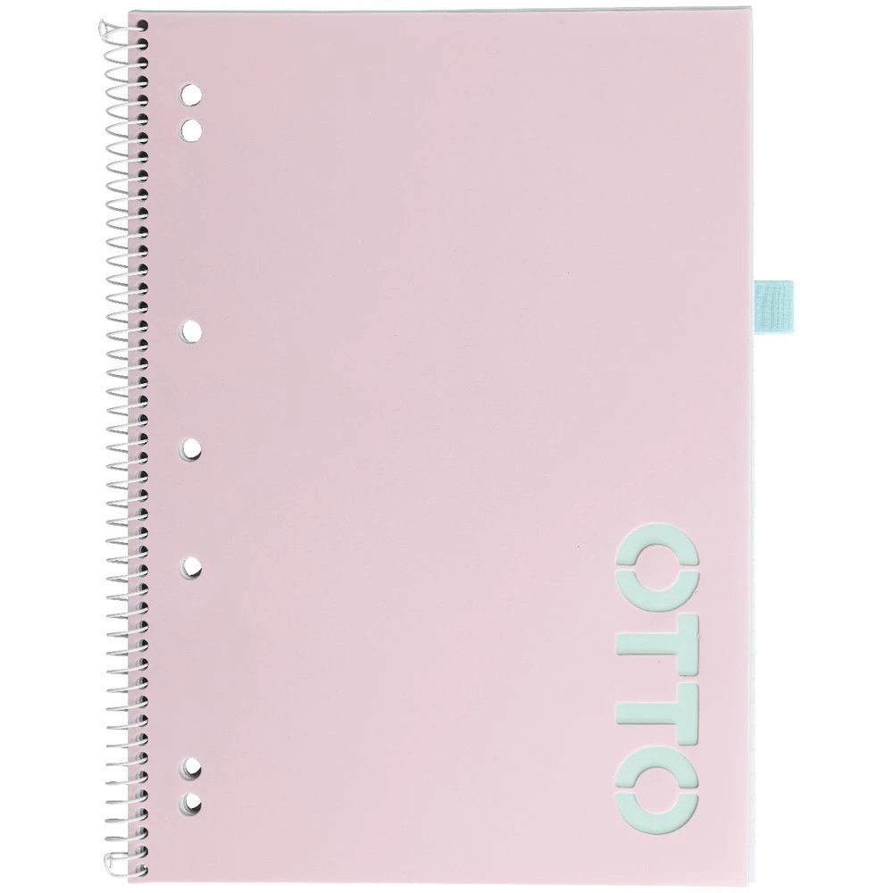 2 Otto A4 Lecture Book 140 Pages Pink, 2 of 5