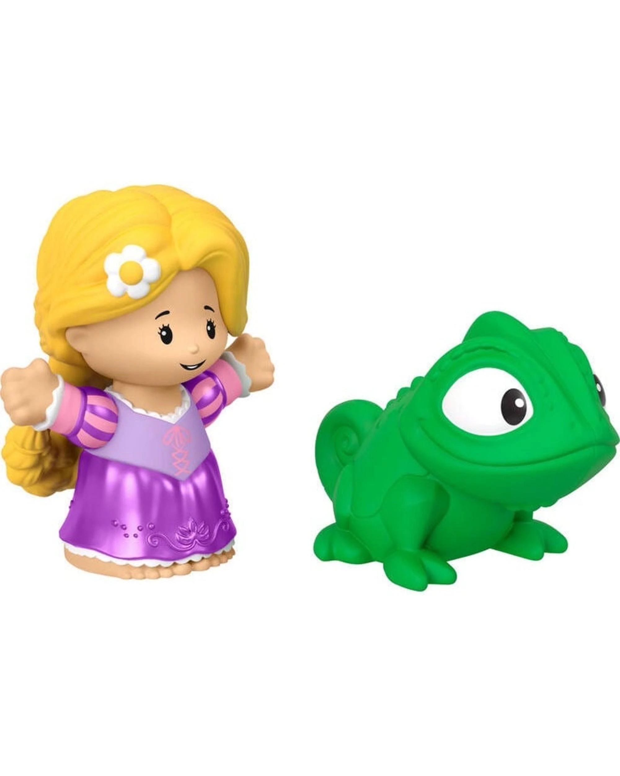 2 Little People Disney Princess Rapunzel and Pascal Figure Set, 2 of 5