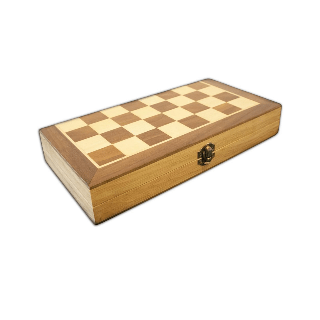 2 Lets Play Distribution LPG Family Classics Wooden Chess, Checkers and Backgammon Board Game Set, 2 of 5