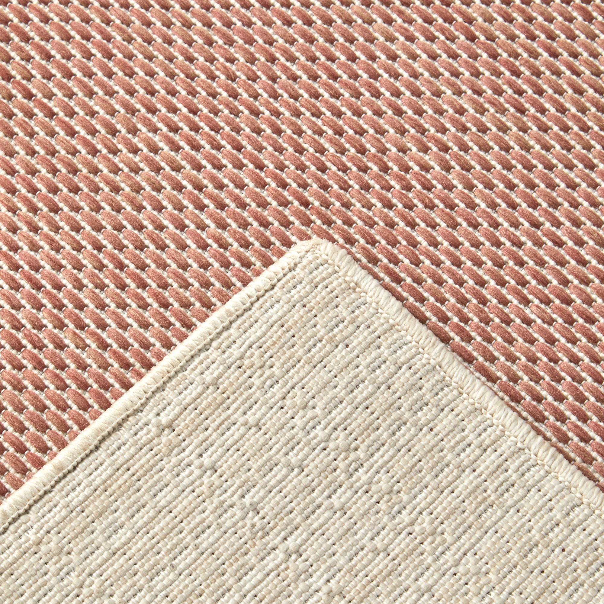 8 Common Ground Rugs Palmline Nero 380x280cm - Extra Large Pet Friendly Outdoor Floor Rug - Coral - Red, 8 of 8