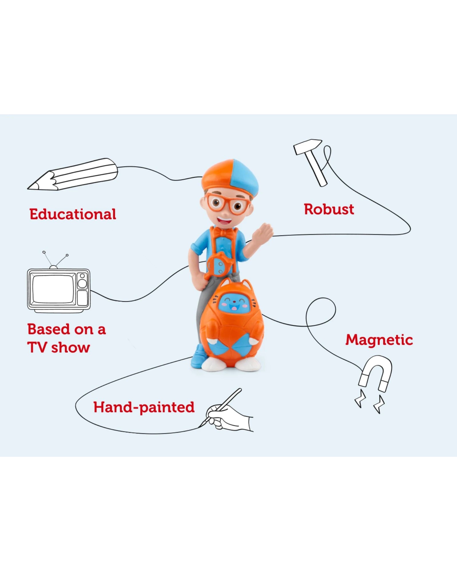 3 Tonies - Blippi Tonie Audio Character - Multi, 3 of 6