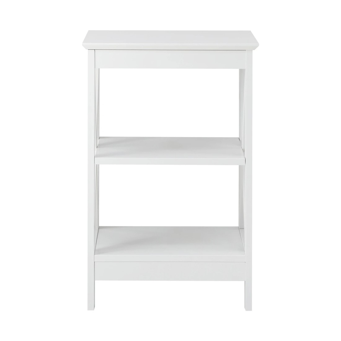 8 Oikiture Side Table Coffee Bedside Sofa End Tables 3-tier Shelf
 - White, 8 of 10