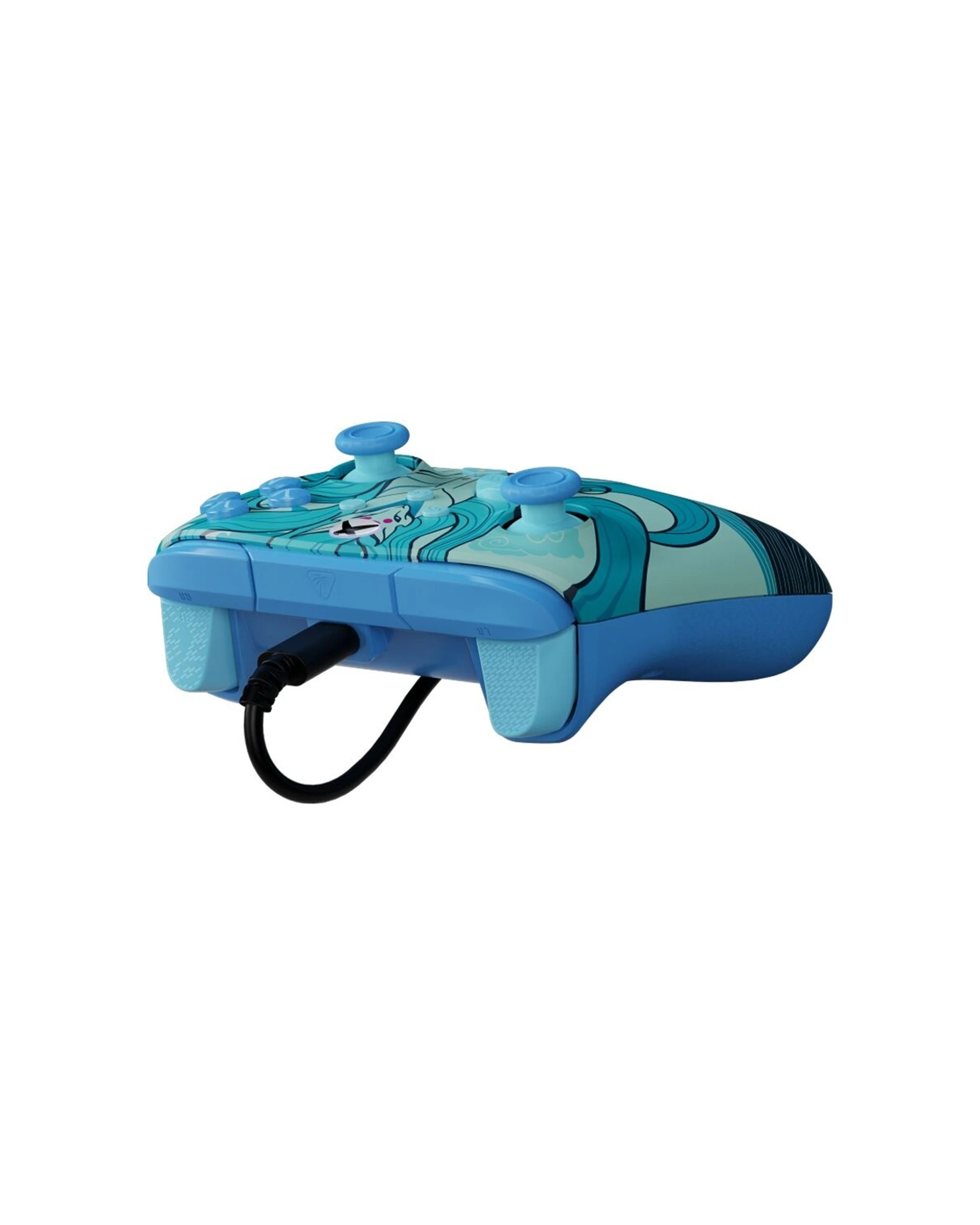 7 Turtle Beach Rematch Advanced USB-C Wired Xbox PC Gaming Controller Kitsune - Blue, 7 of 7