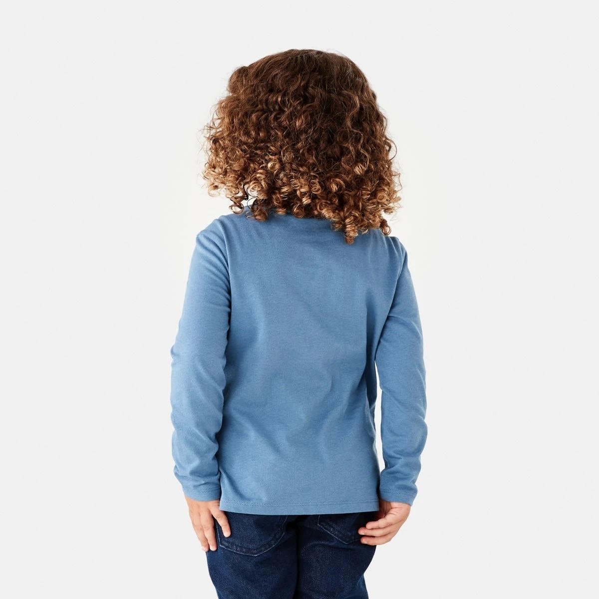 2 Long Sleeve Applique T-shirt Cblue Trck, 2 of 8