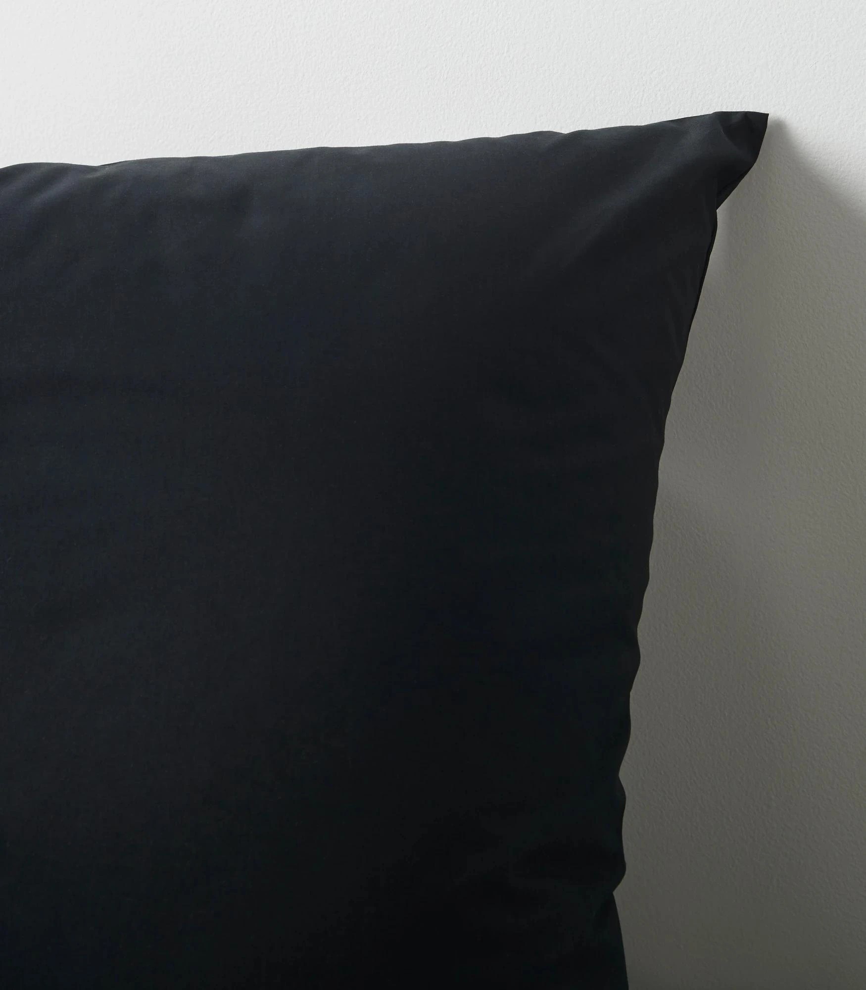 2 Target Australian Cotton 250 Thread Count European Pillowcases 2 Pack - Queen Bed - Black, 2 of 2