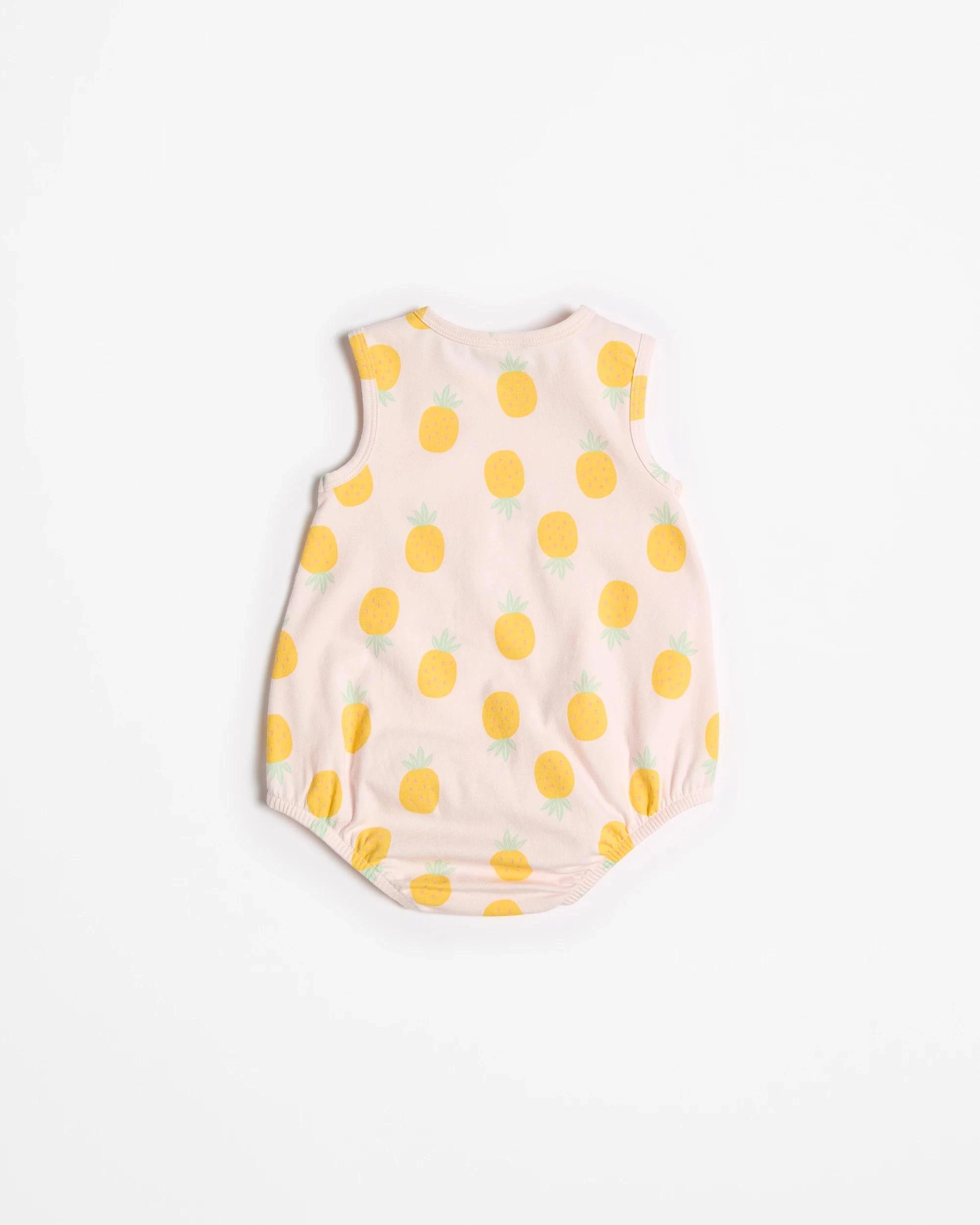 3 Target Organic Cotton Baby Bodysuit PINEAPPLE, 3 of 3