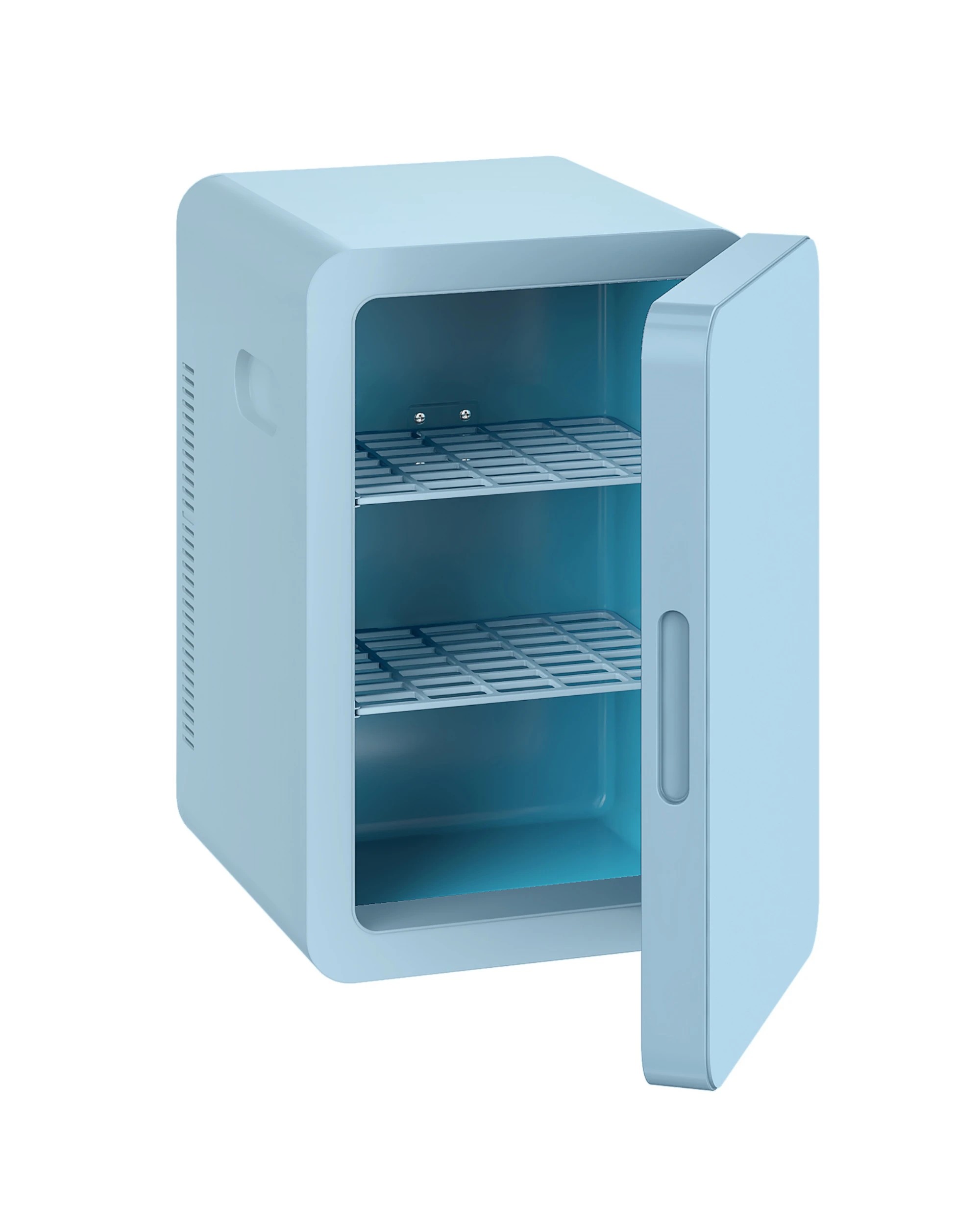 1 Advwin Mini Fridge 22L Car Refrigerator - Blue, 1 of 7