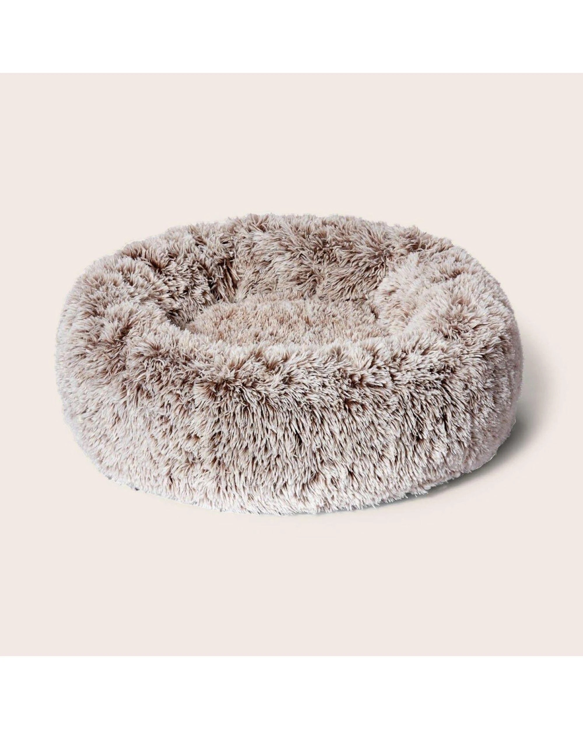 1 Snooza Calming Cuddler Plush Faux Fur Cosy Pet Dog Bed Mink Large, 1 of 5