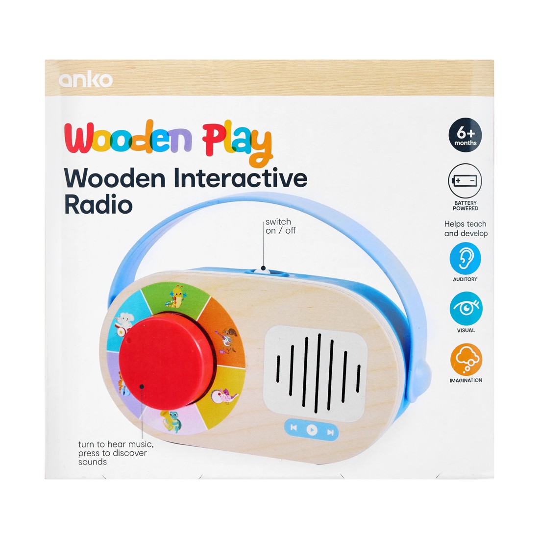 9 Wooden Interactive Radio, 9 of 9
