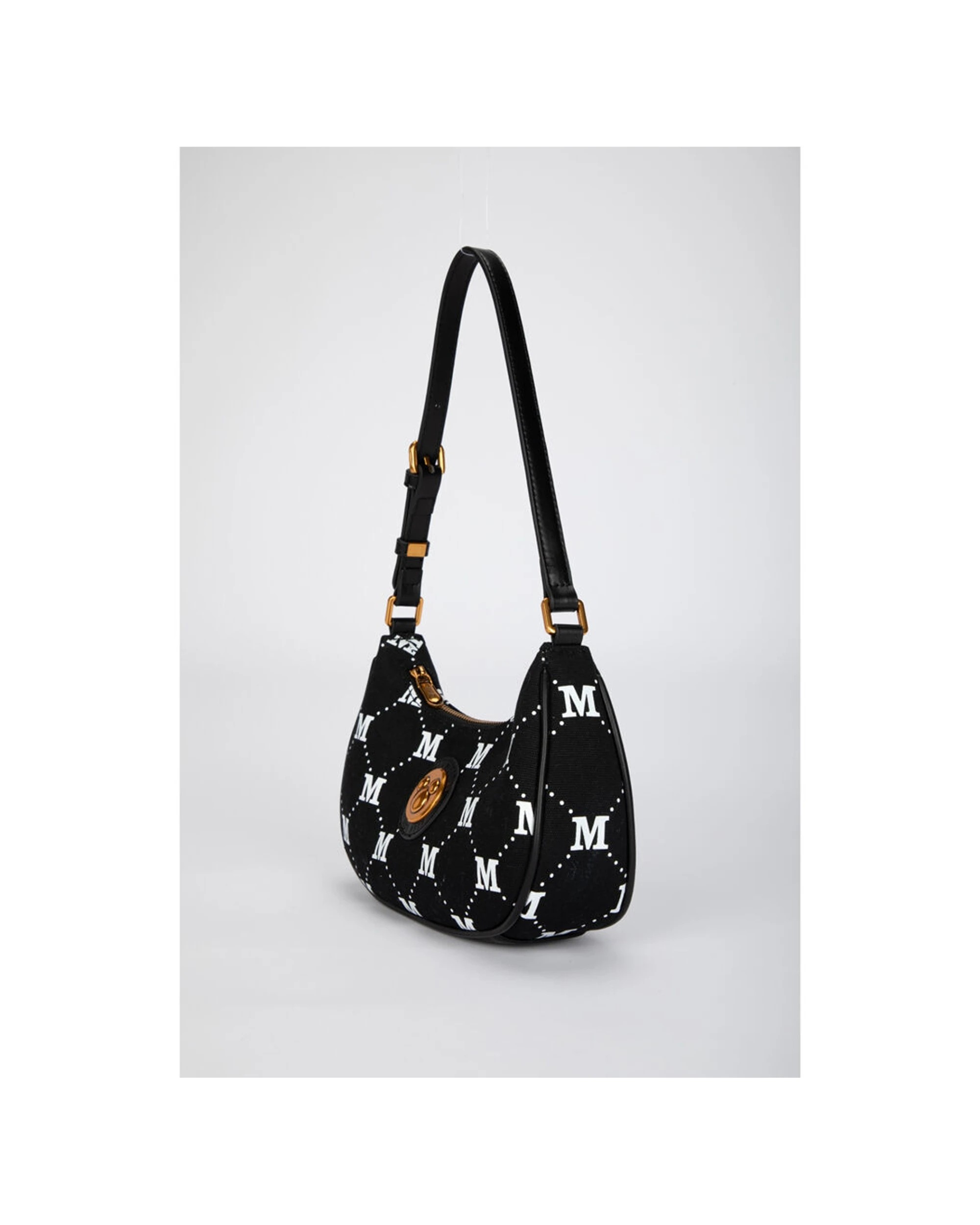 3 Disney Mickey Canvas Shoulder Handbag Durable - Black, 3 of 5