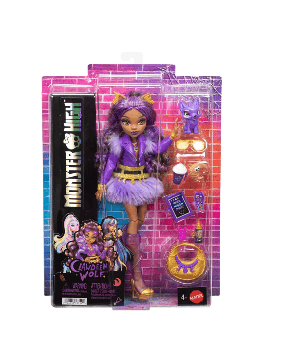 Monster High Clawdeen Wolf Doll and Accessories