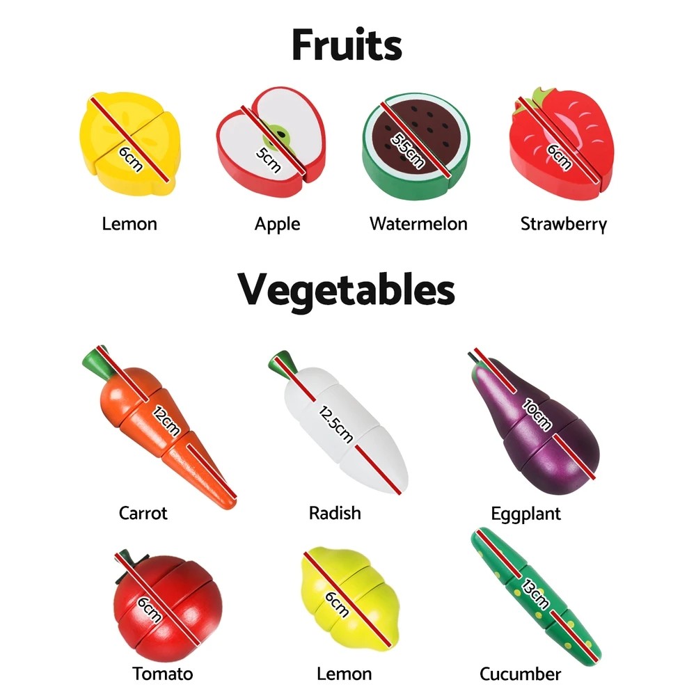 2 Keezi Kids Kitchen Play Set en Pretend Toys Cooking Utensils Pots Pans Food - Multi, 2 of 5