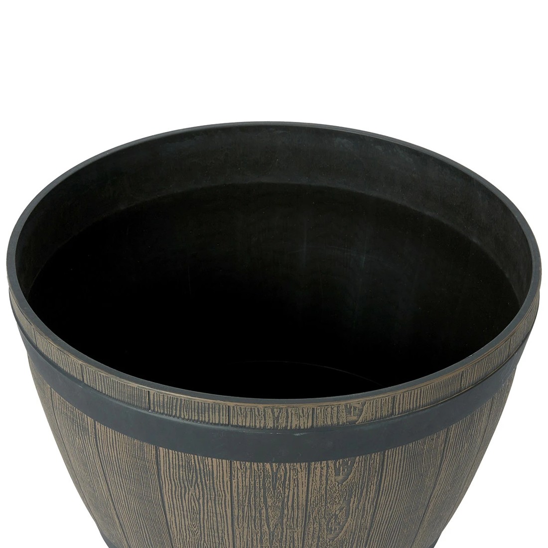 2 51cm Barrel Look Planter, 2 of 6