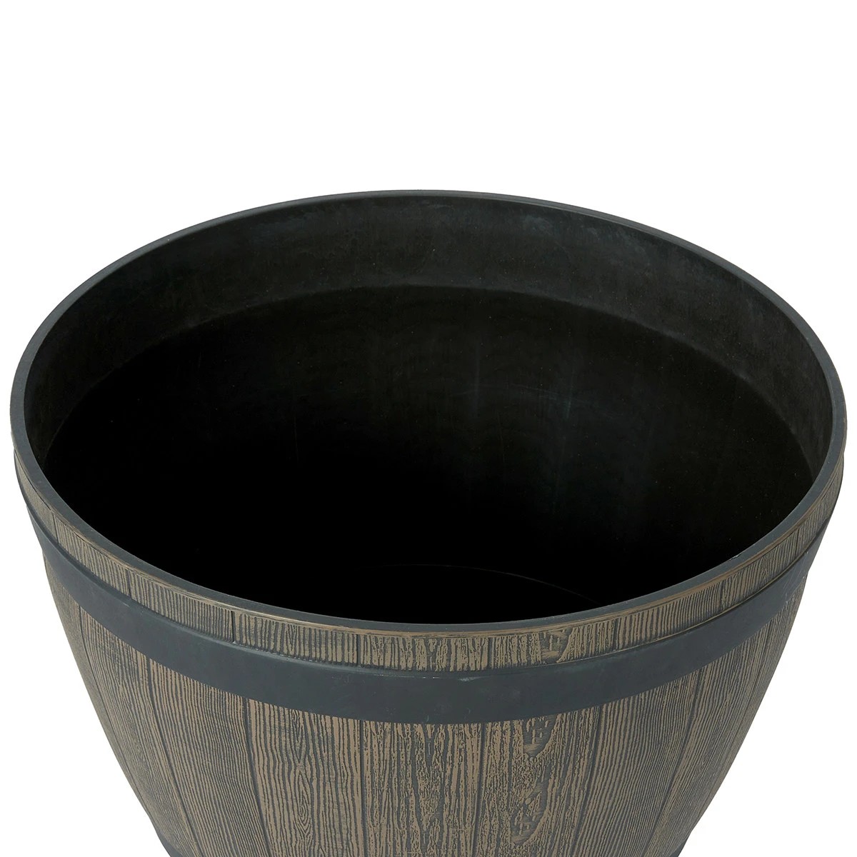 2 51cm Barrel Look Planter, 2 of 6