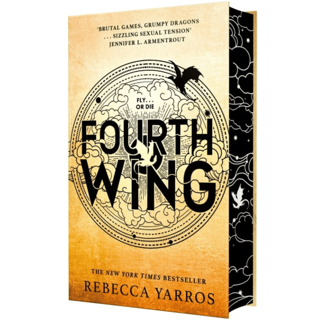 1 Fourth Wing (ANZ Hardback Limited Edition) by Rebecca Yarros - Book, 1 of 1