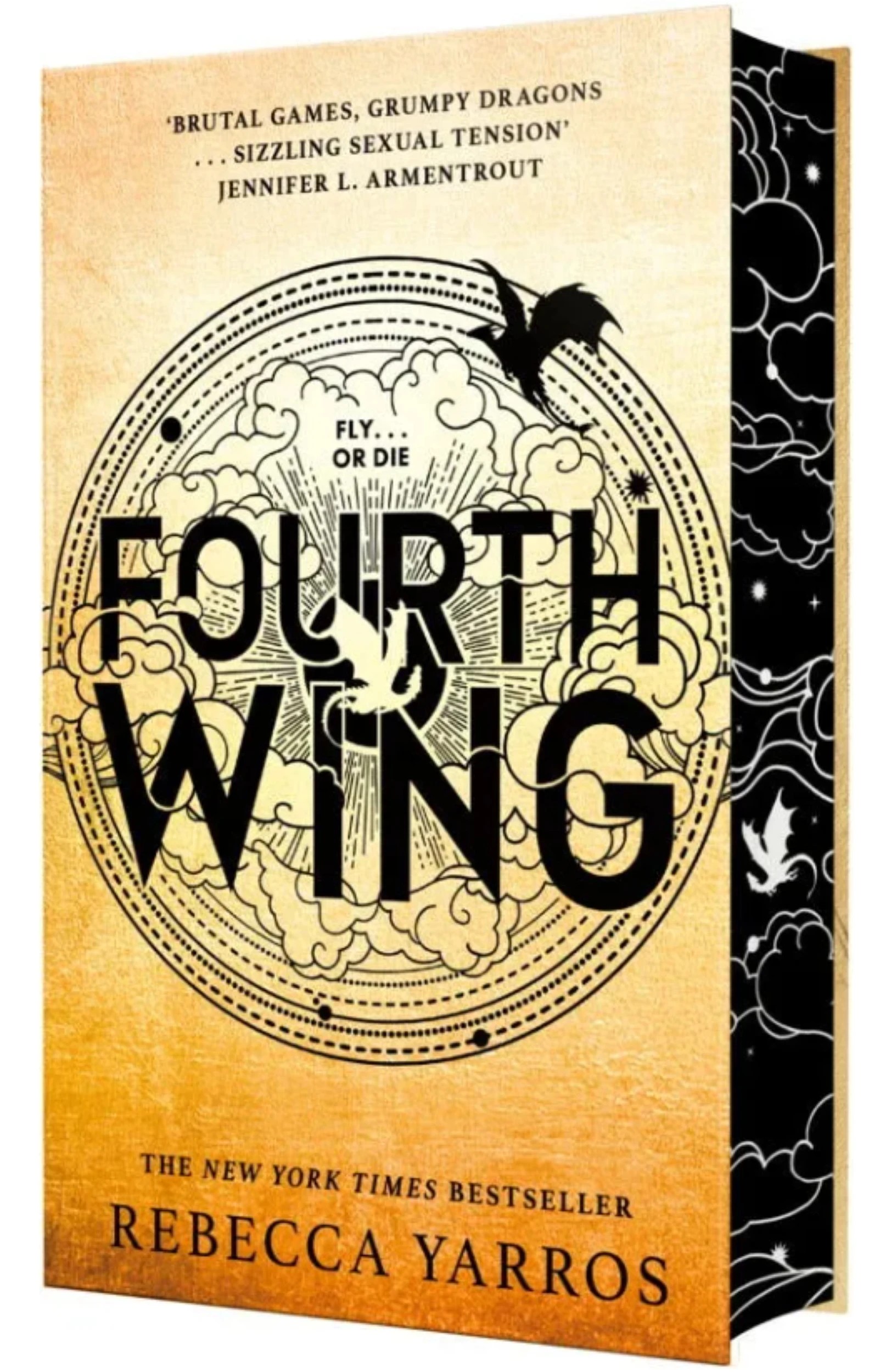 1 Fourth Wing (ANZ Hardback Limited Edition) by Rebecca Yarros - Book, 1 of 1