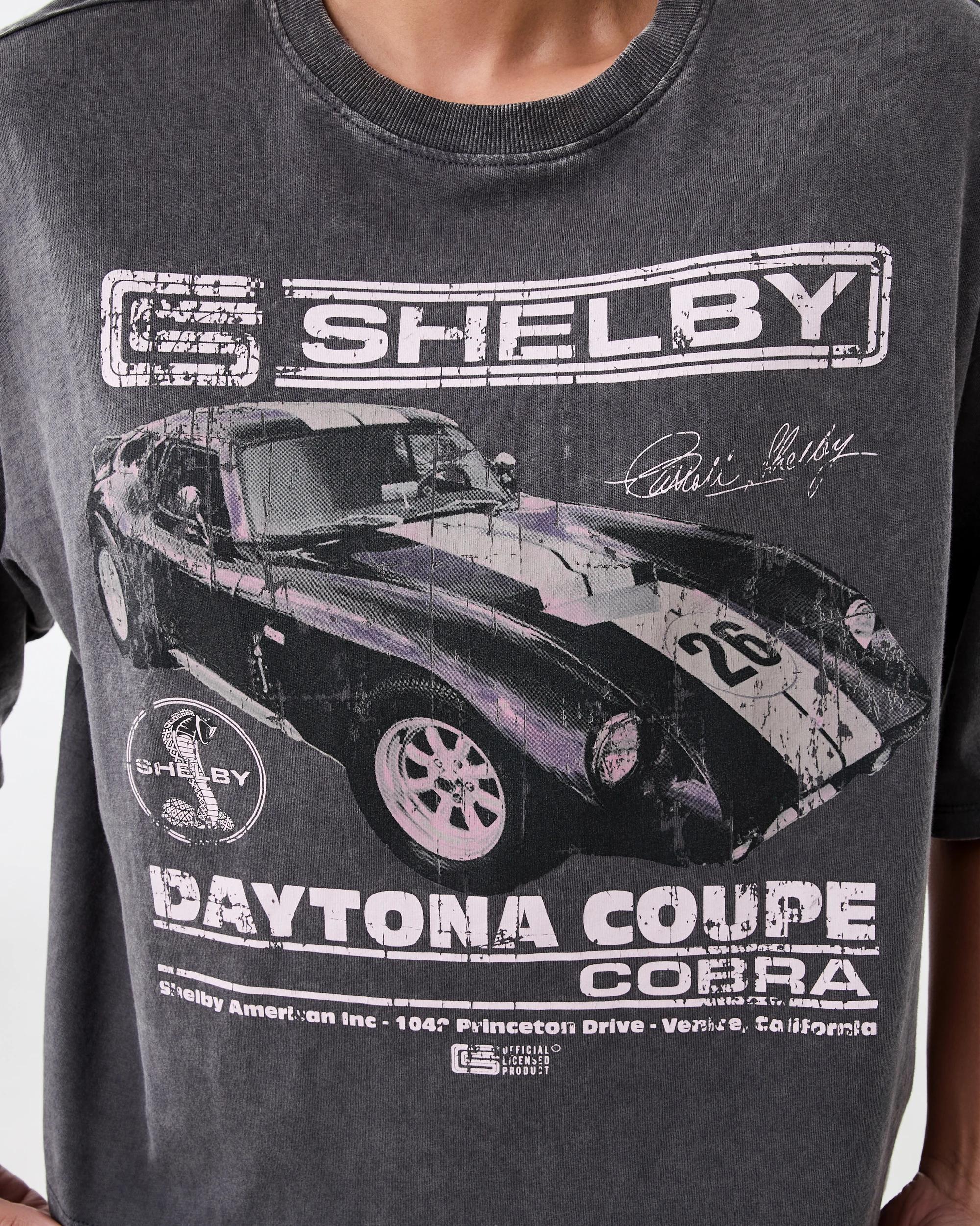 5 Shelby License Short Sleeve Oversized Chopped T-shirt Shelby, 5 of 5