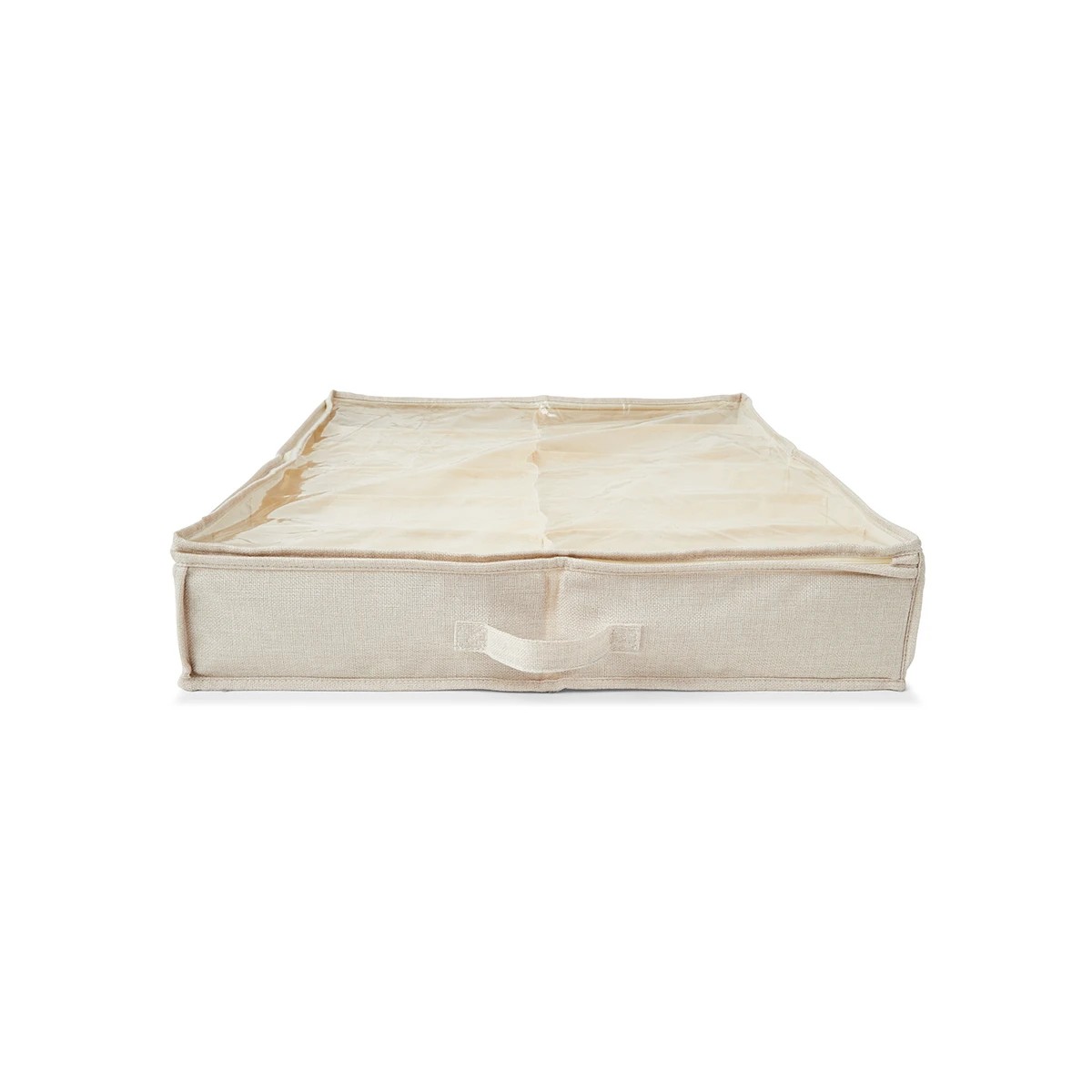 5 Linen Look Underbed Shoe Organiser, 5 of 8