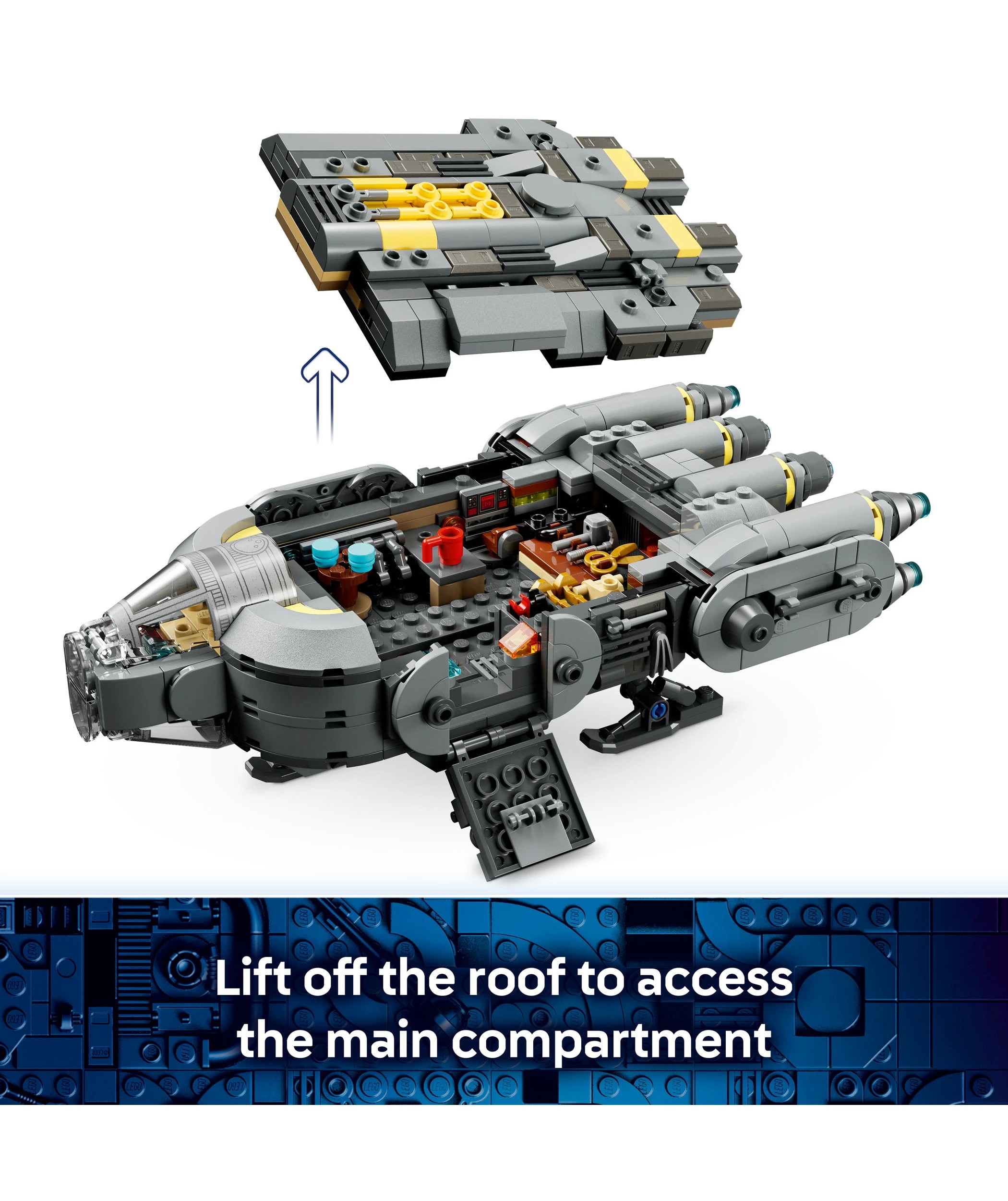 4 LEGO Star Wars Anzellan Starship 75445, 4 of 10