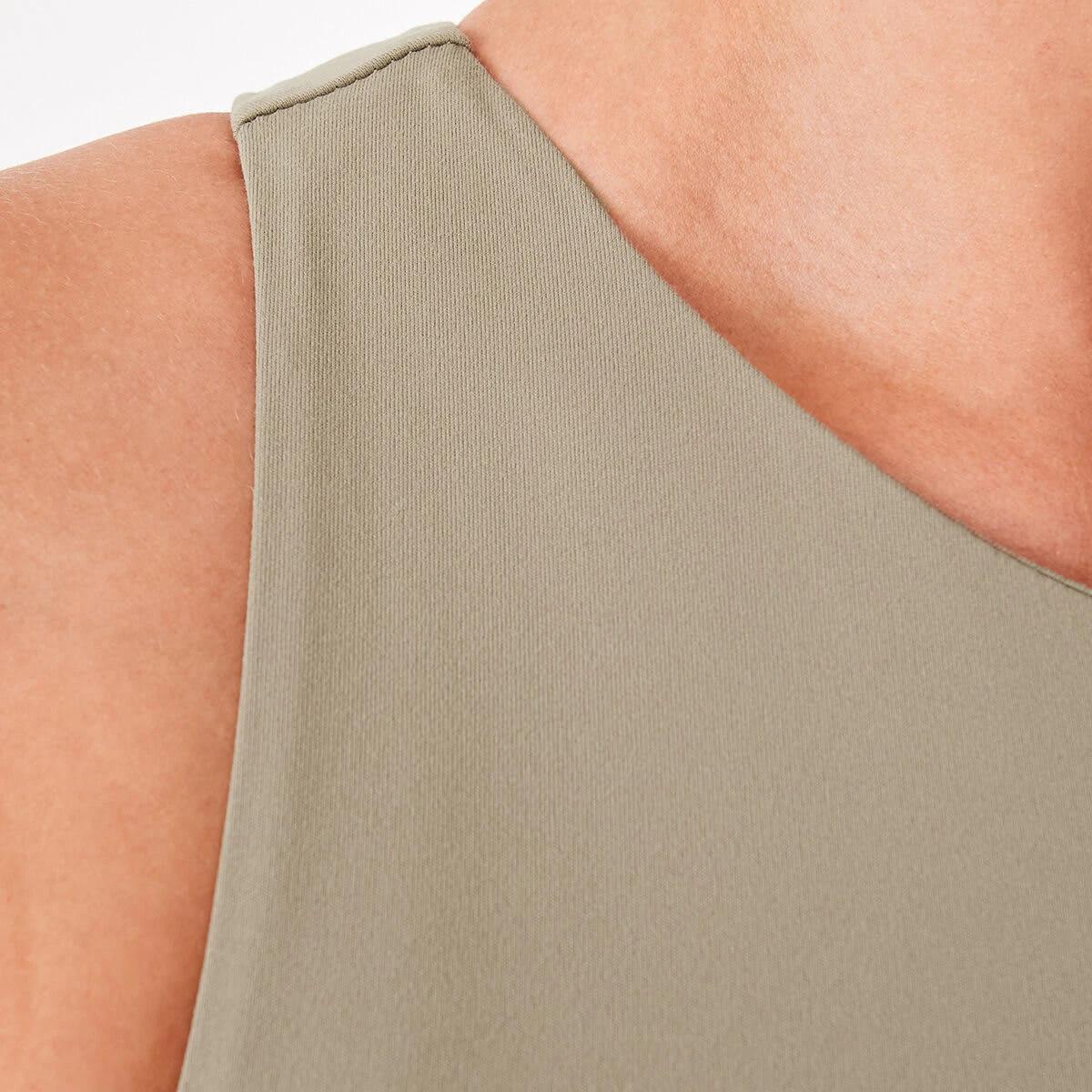 8 Sleeveless Halter Bodysuit Pave Grey, 8 of 9
