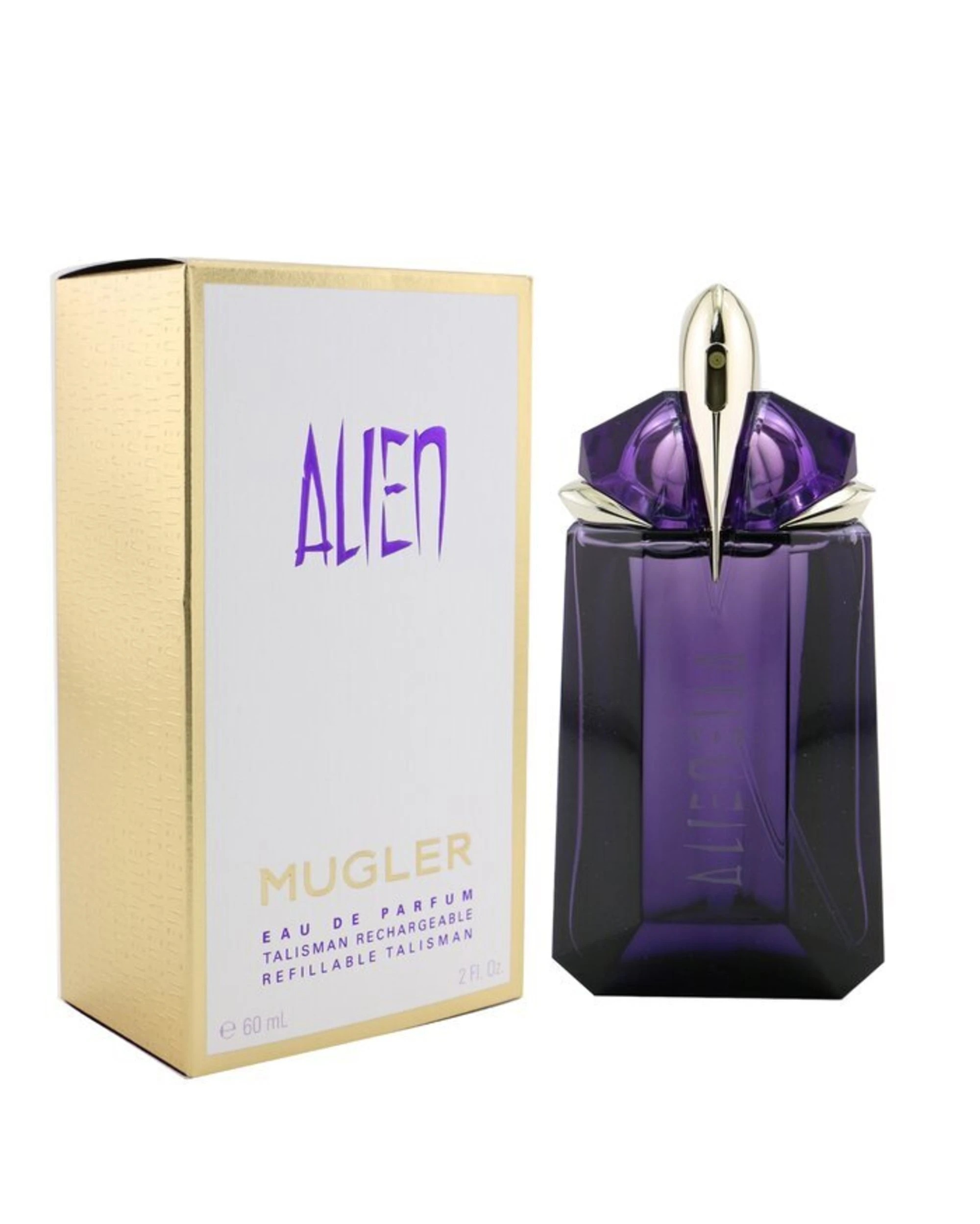 1 Mugler Alien Refillable 60ml Eau De Parfum, 1 of 2