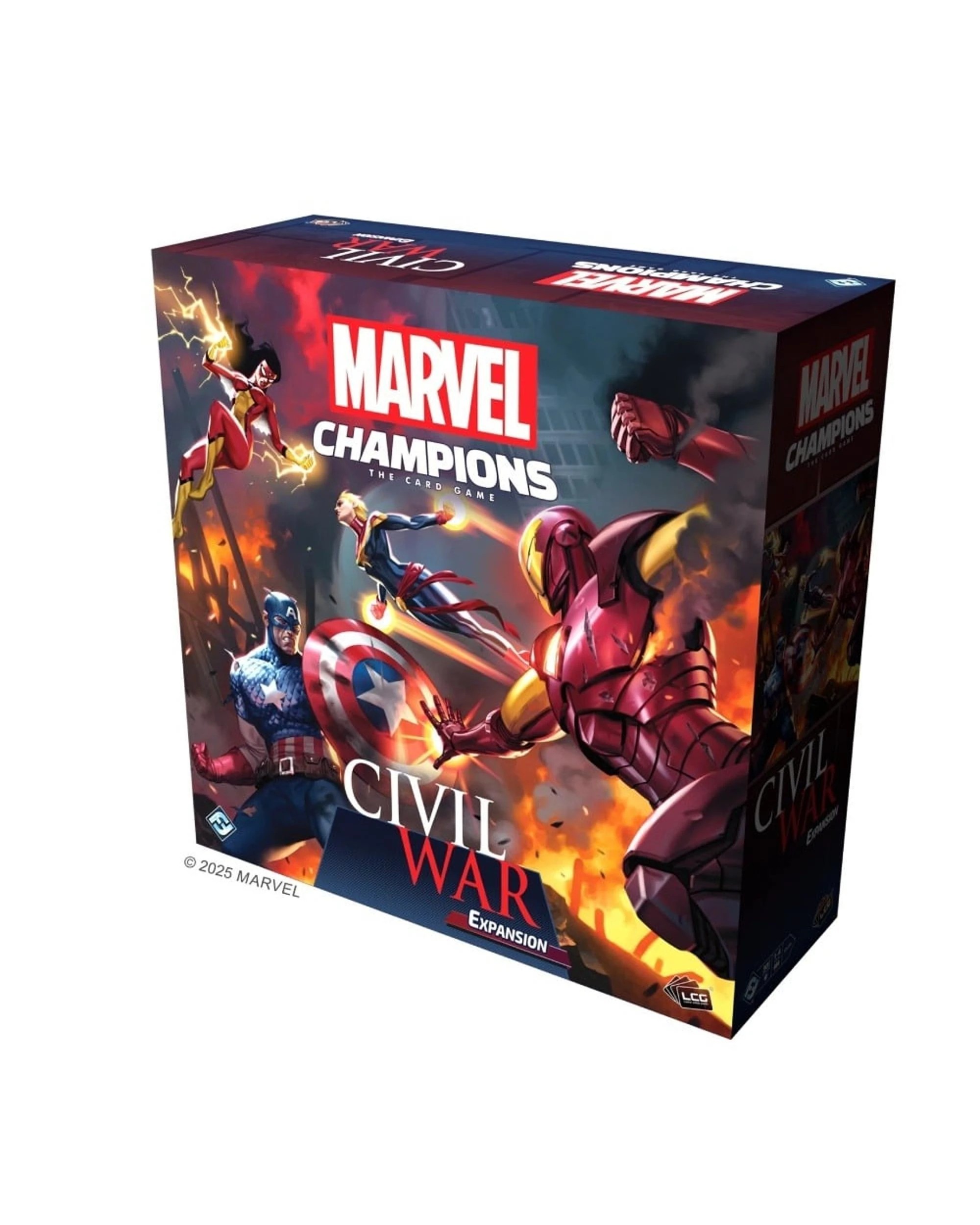1 Marvel Champions: The Card Game Civil War Expansion, 1 of 3
