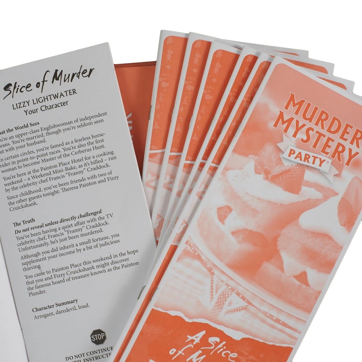 5 Murder Mystery Party Game - Assorted, 5 of 7
