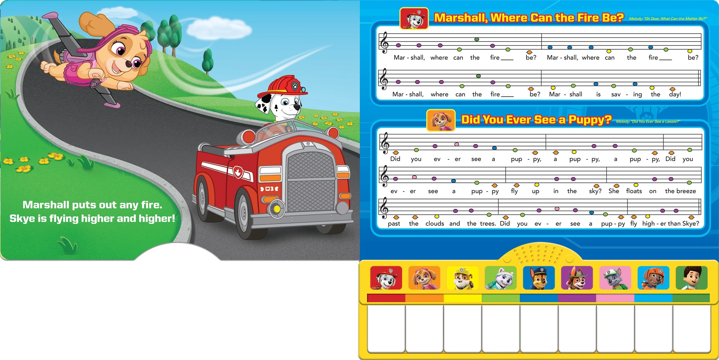 4 Nickelodeon PAW Patrol: Pup-Tastic Songs Sound Book, 4 of 6