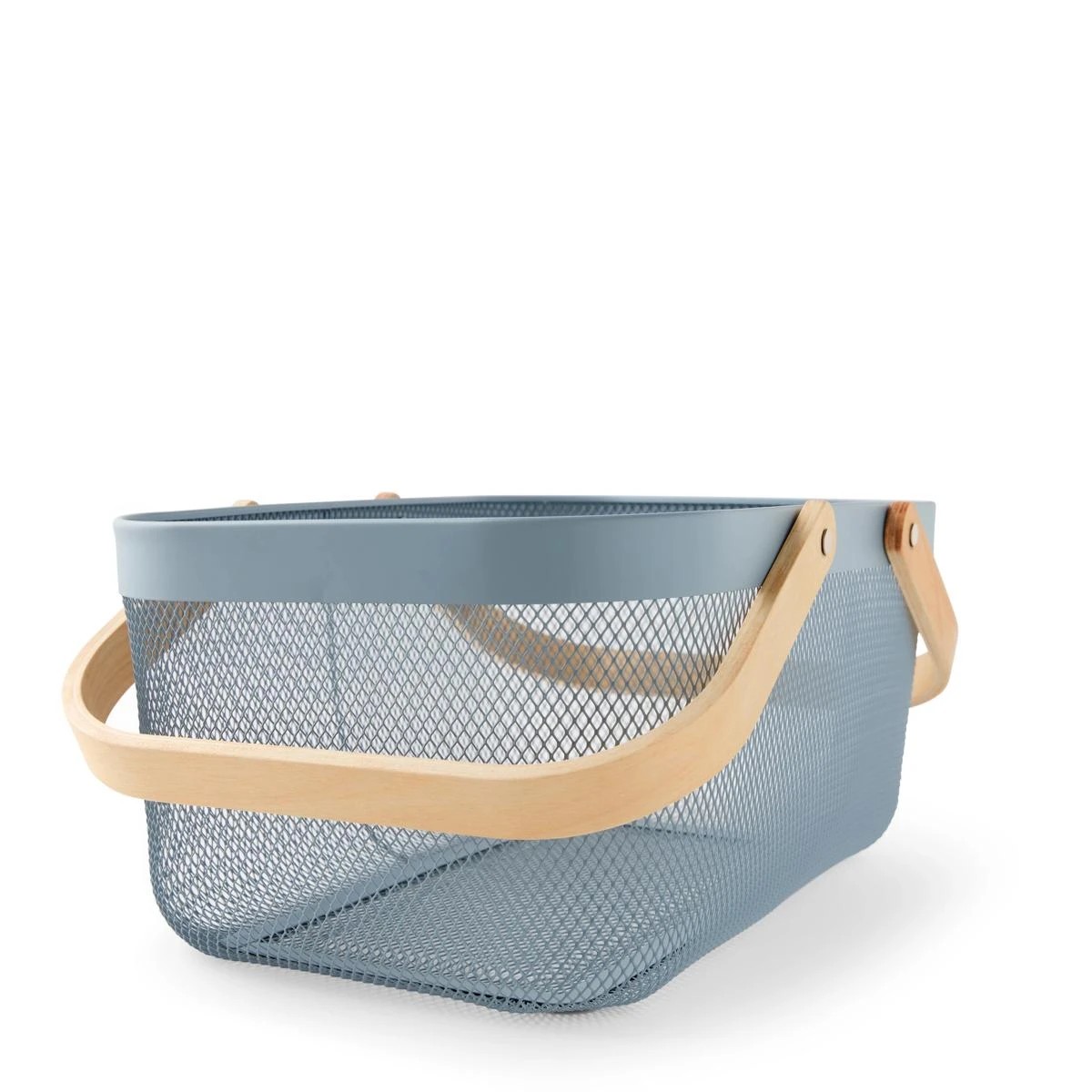 2 Large Mesh Basket - Blue, 2 of 9