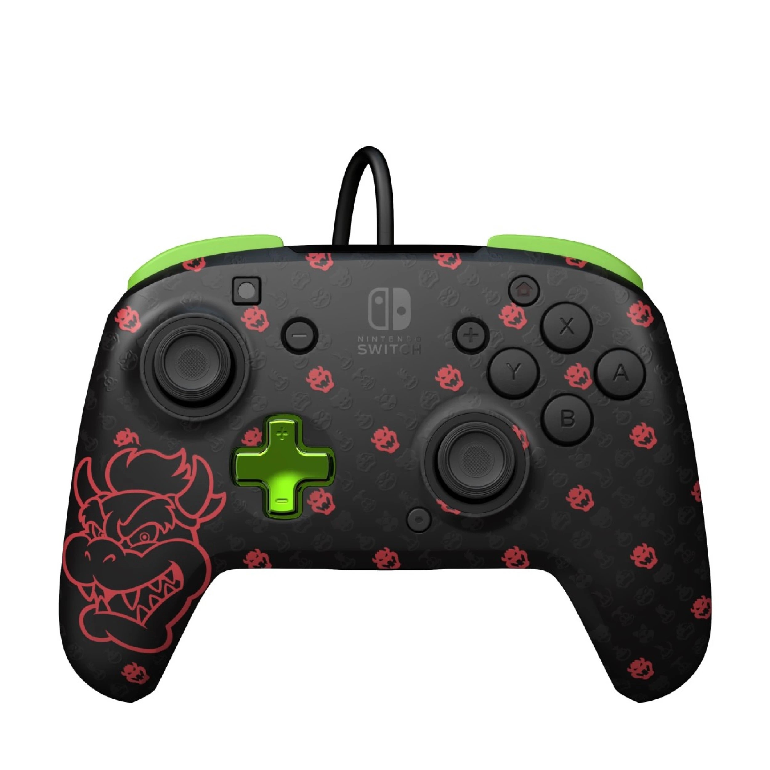 1 Turtle Beach Rematch Glow Wired Controller Bowser - Nintendo Switch - Black, 1 of 5