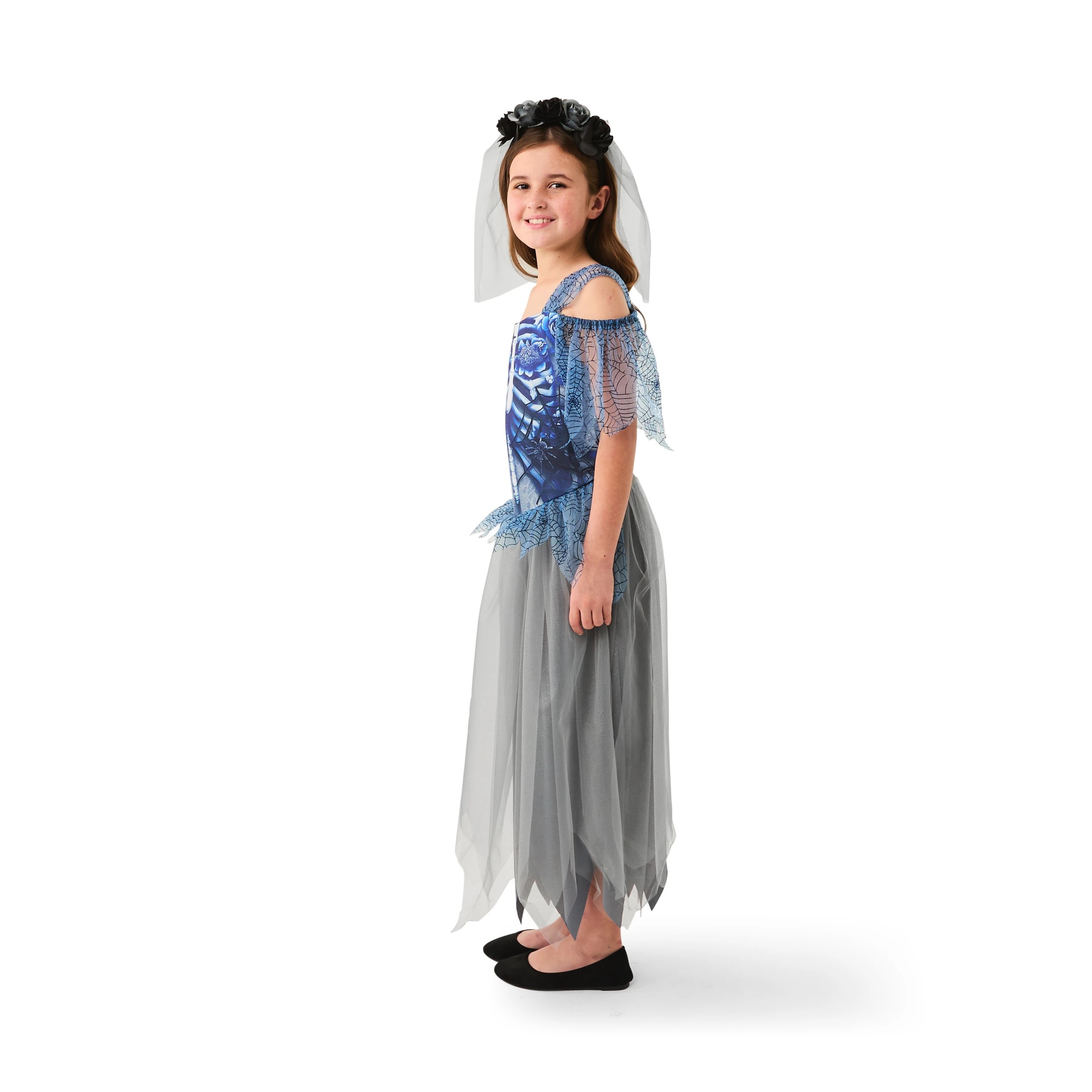 2 2 Piece Corpse Princess Costume - Ages 8+, 2 of 7