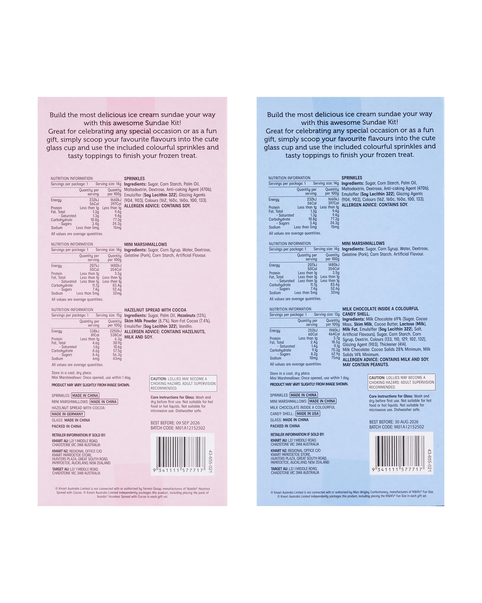 6 Easter Sundae Kit - Assorted, 6 of 6