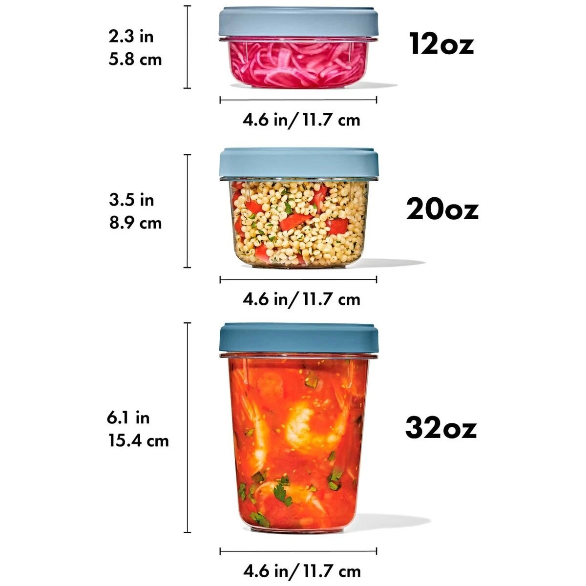 5 OXO Twist & Stack 12 Piece Container Set, 5 of 6