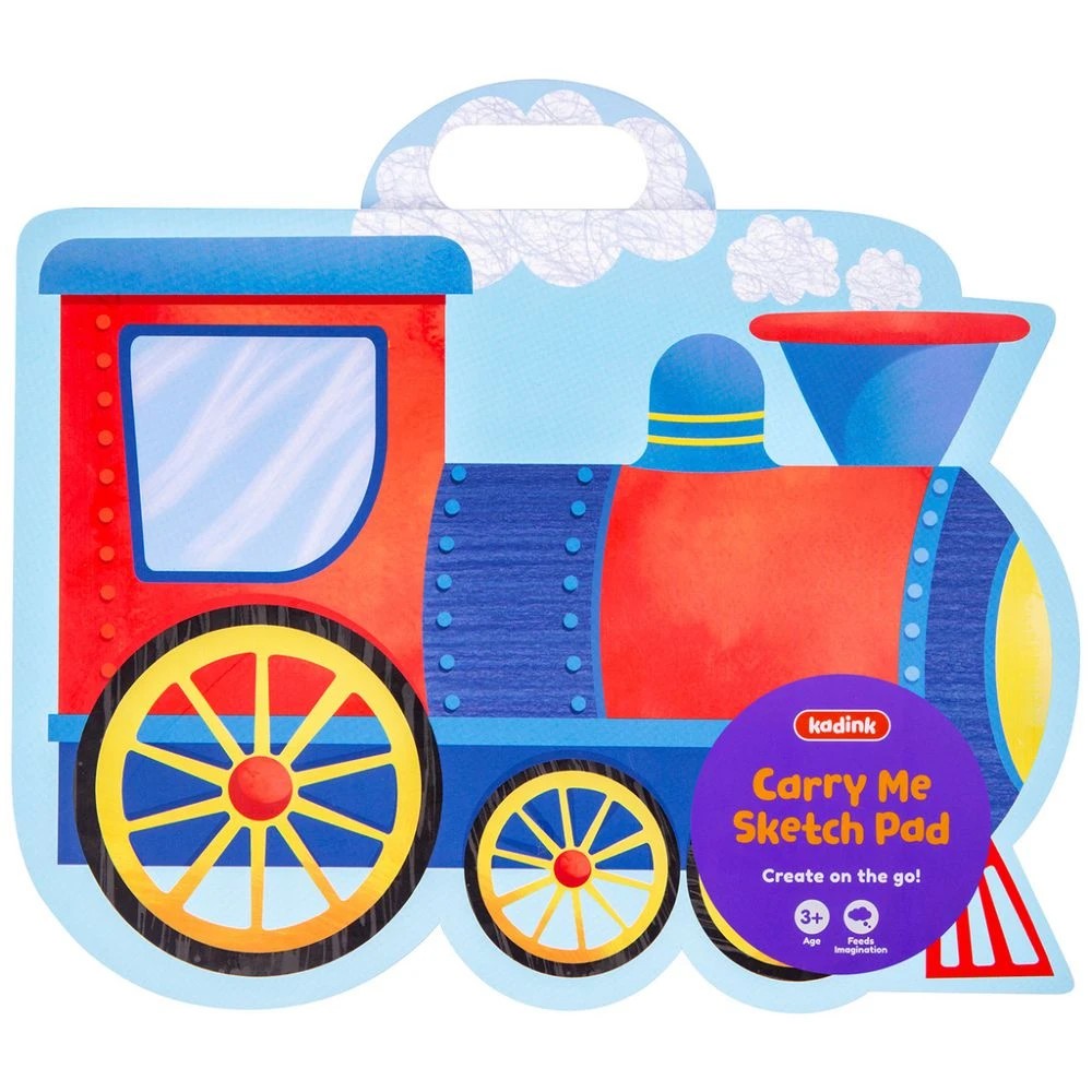 1 Kadink Carry-Me Sketch Pad Train 50 Sheets, 1 of 3